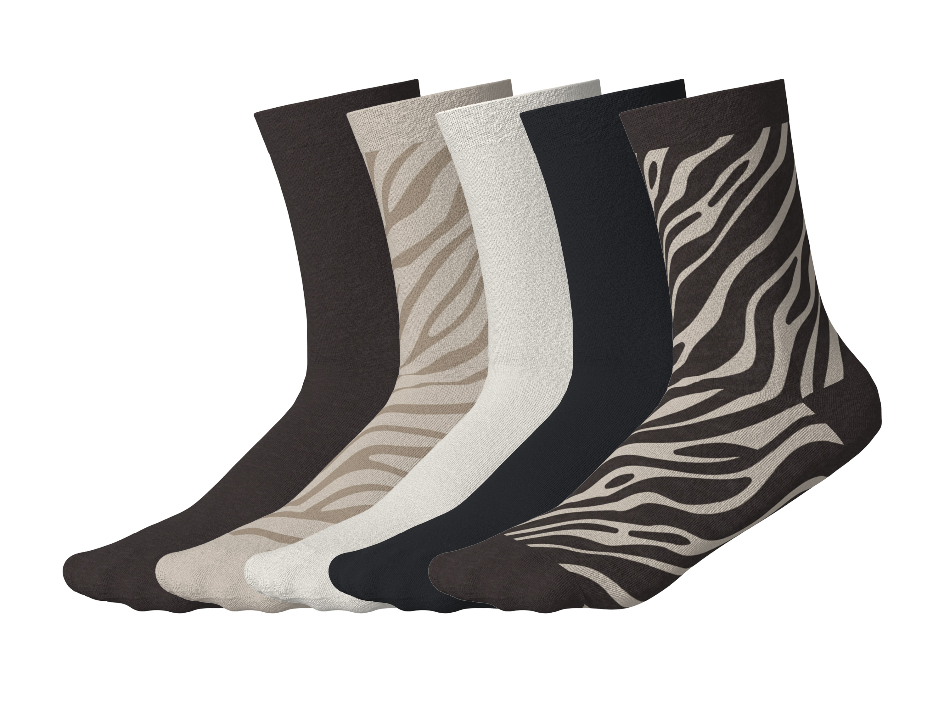ESMARA® Skarpety damskie, 5 par