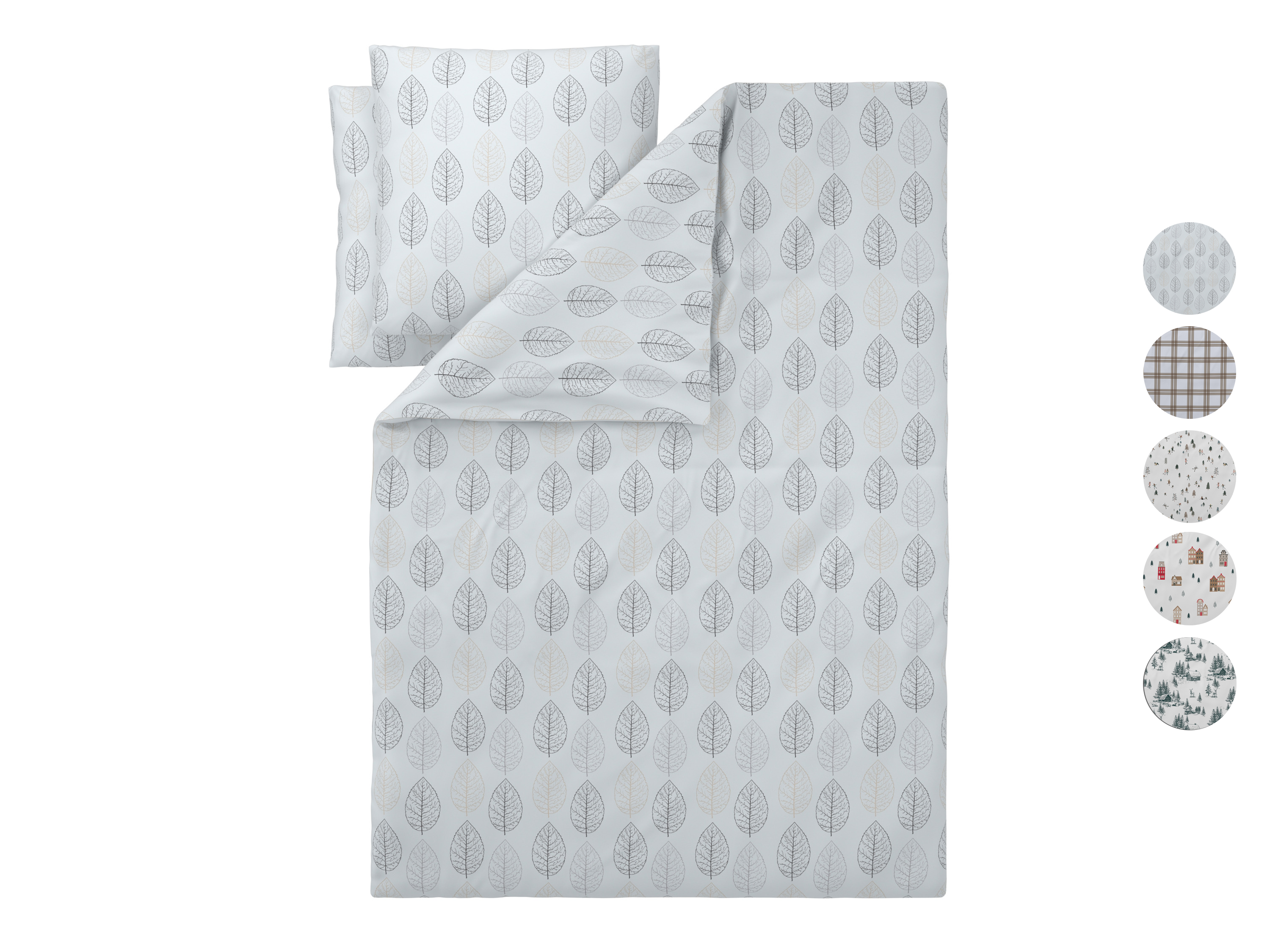LIVARNO® Pościel flanelowa, 160 x 200 cm