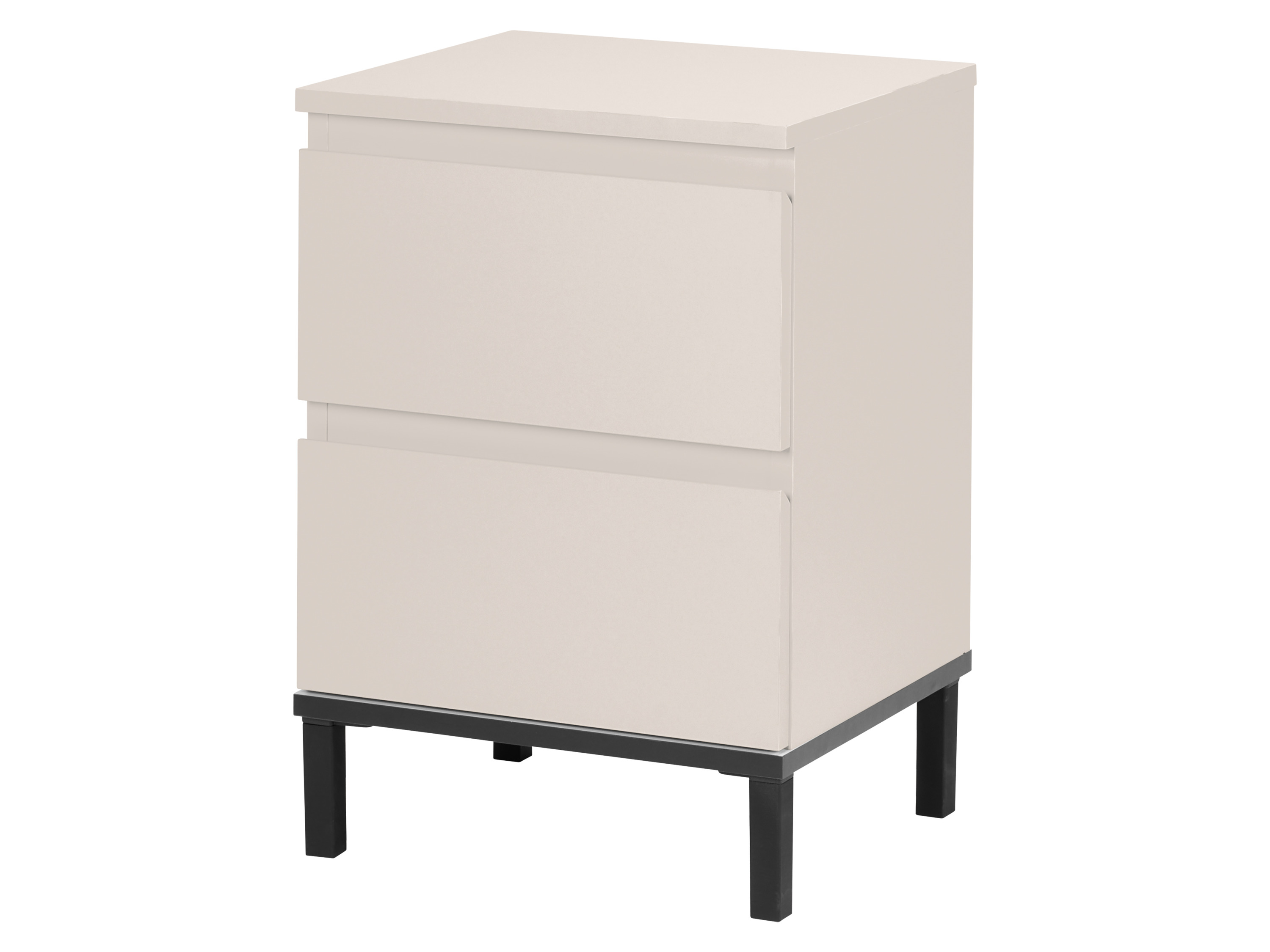 LIVARNO® Szafka nocna z 2 szufladami, 37,9 x 54,5 x 33 cm