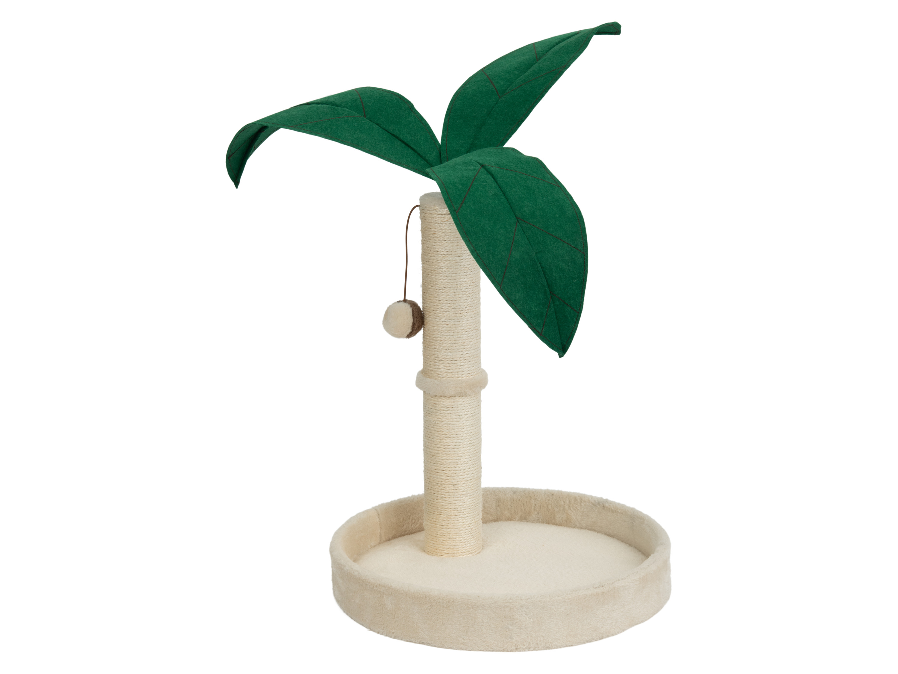 ZOOFARI® Drapak Palma / Hamak / Tipi dla zwierząt (Drapanie palmy z powierzchnią leżącą)