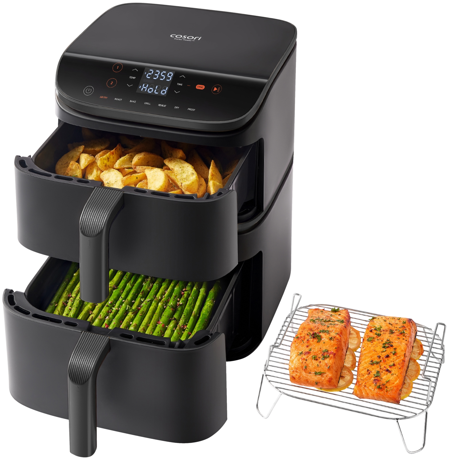 COSORI Frytownica beztłuszczowa CAF-DC121-AEUR Turbo Tower 10,8 l