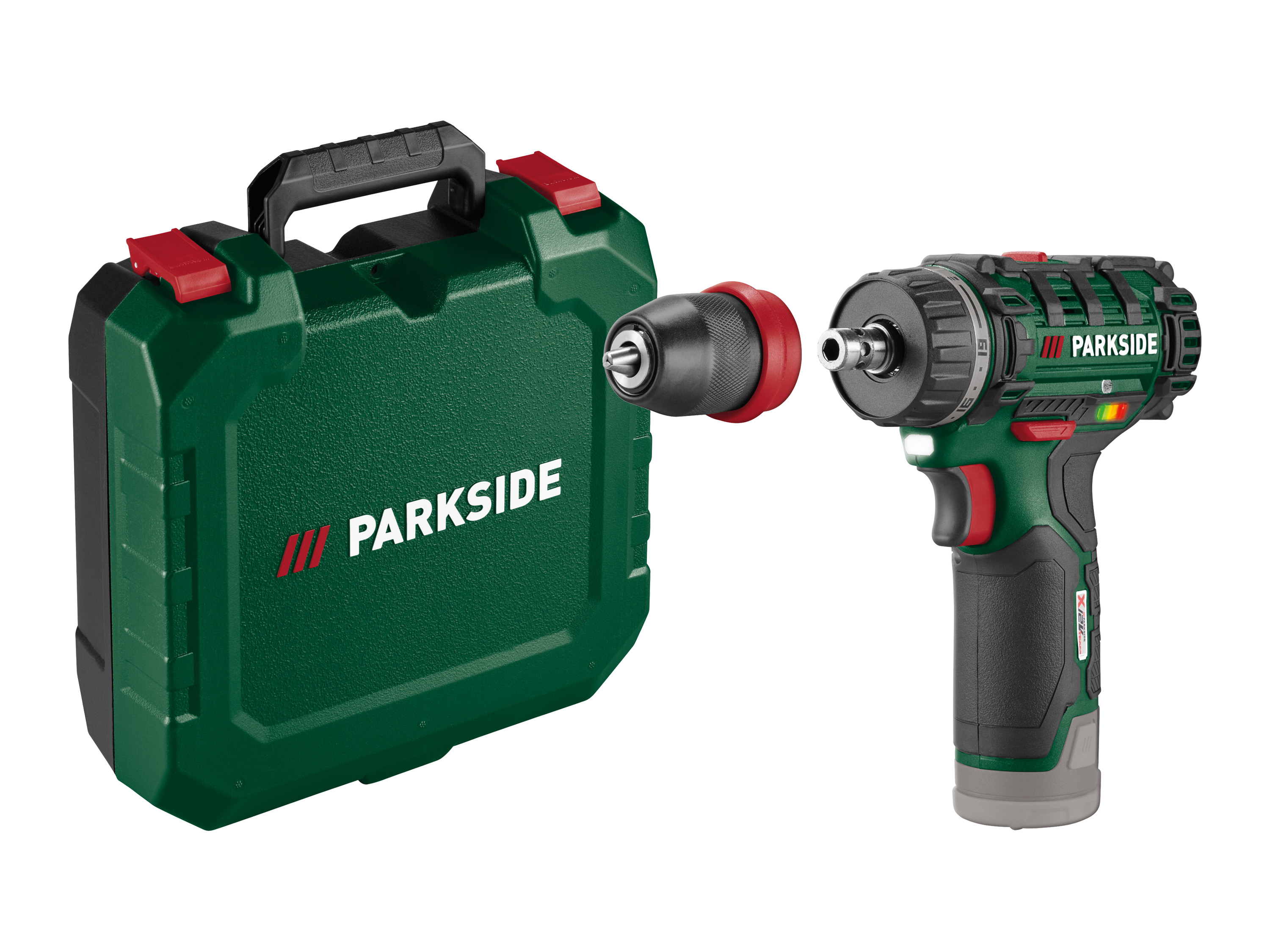 PARKSIDE® Akumulatorowa wiertarkowkrętarka 12 V, PBSA 12 F5 (bez akumulatora i ładowarki)