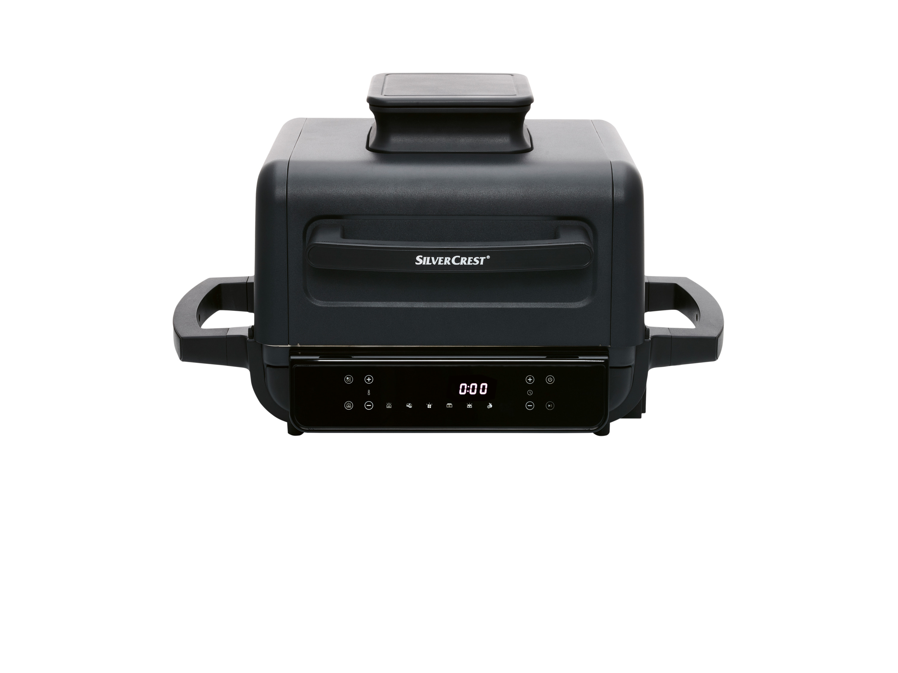 SILVERCREST® KITCHEN TOOLS Grill elektryczny z funkcją wędzenia i frytkownicy beztłuszczowej, 2200 W, SHLFS 2200 A1