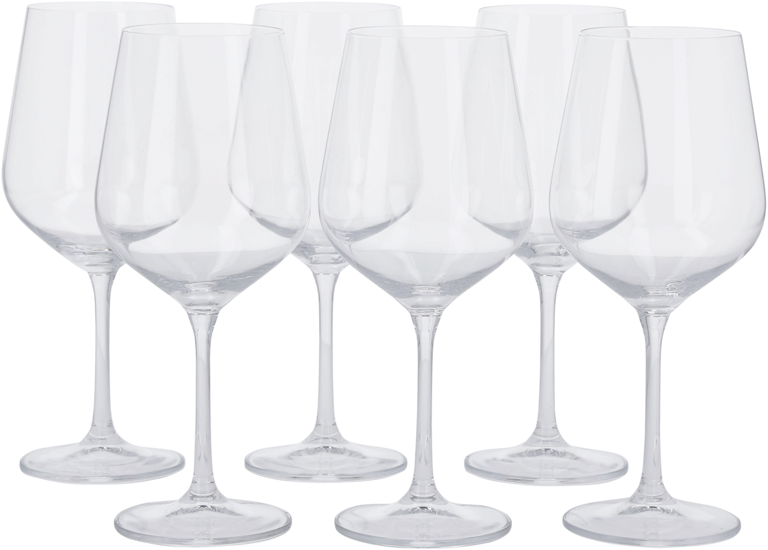 SILVERCREST® Kieliszki do czerwonego wina, 6 szt.