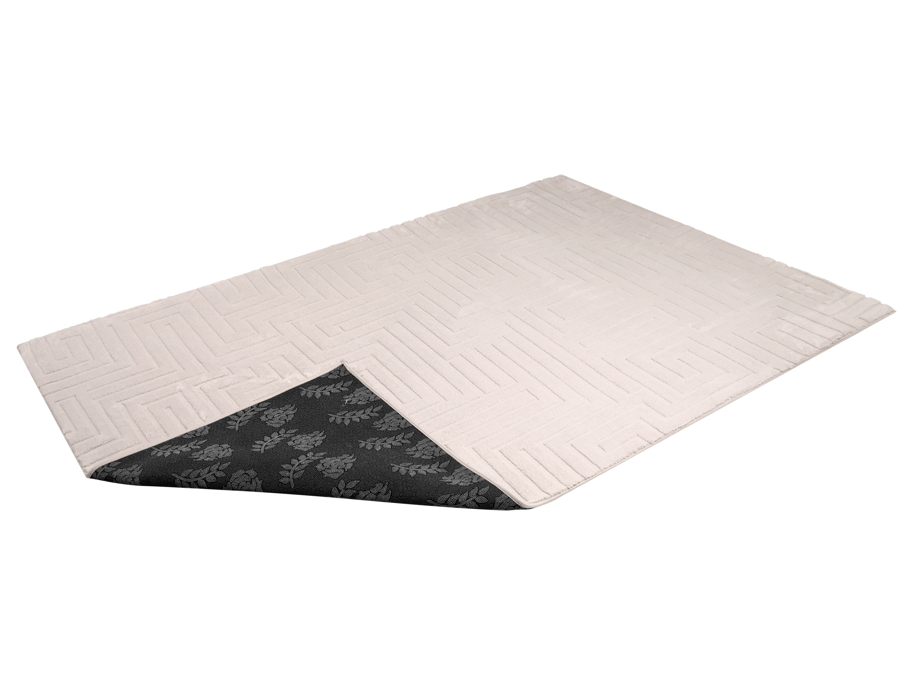 LIVARNO® Dywan z długim włosiem (Kremowy)