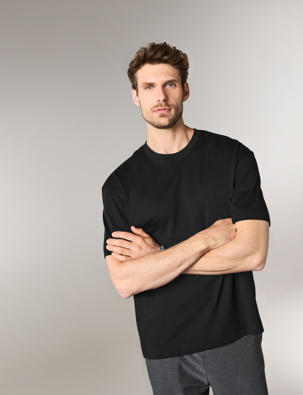 ESMARA MEN T-shirt premium męski oversize 