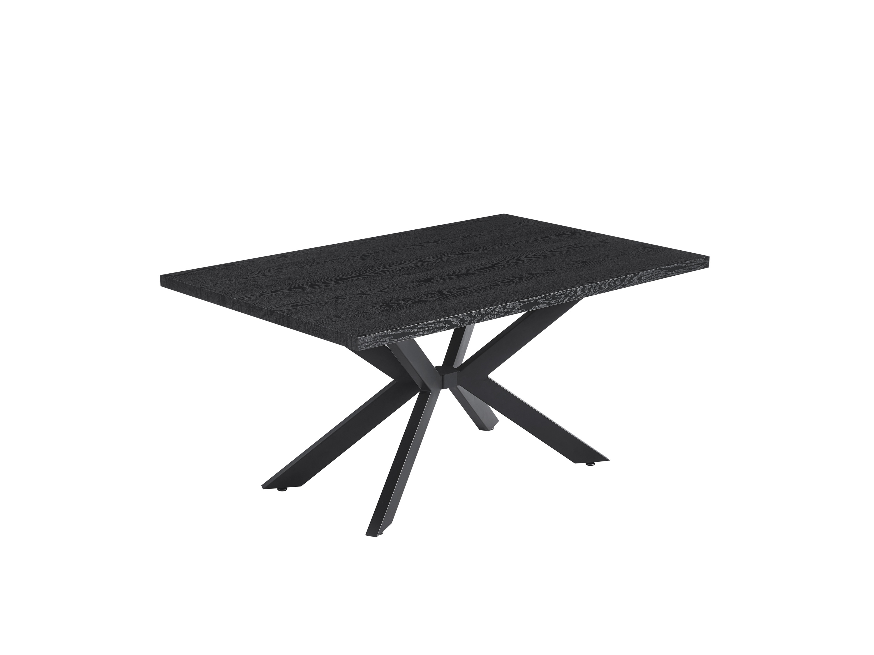 HOME DELUXE Stół jadalny AVENCIA, podstawa gwiazda (ciemny dąb)