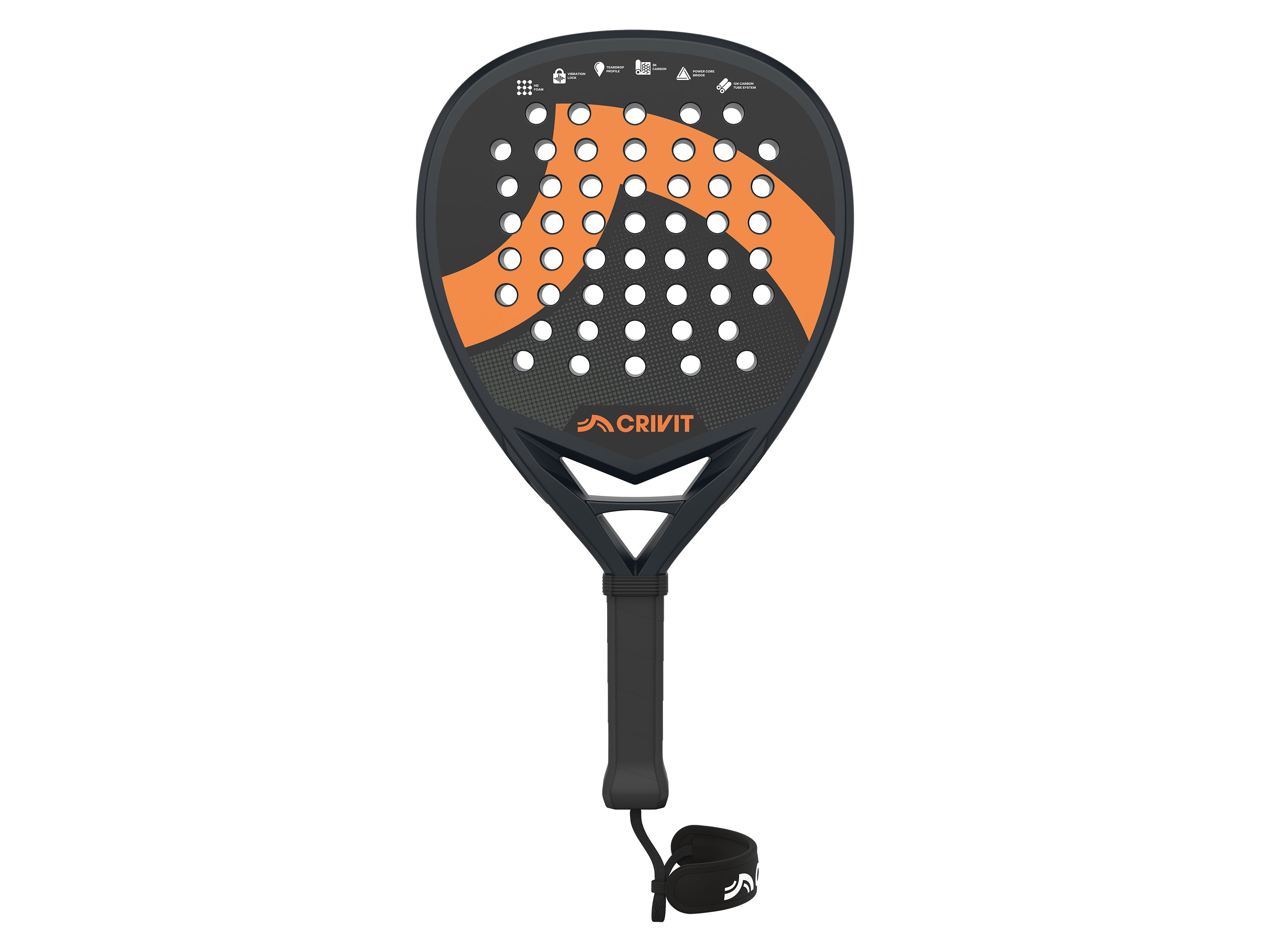 CRIVIT Rakieta do gry w padla 3K Carbon PRO