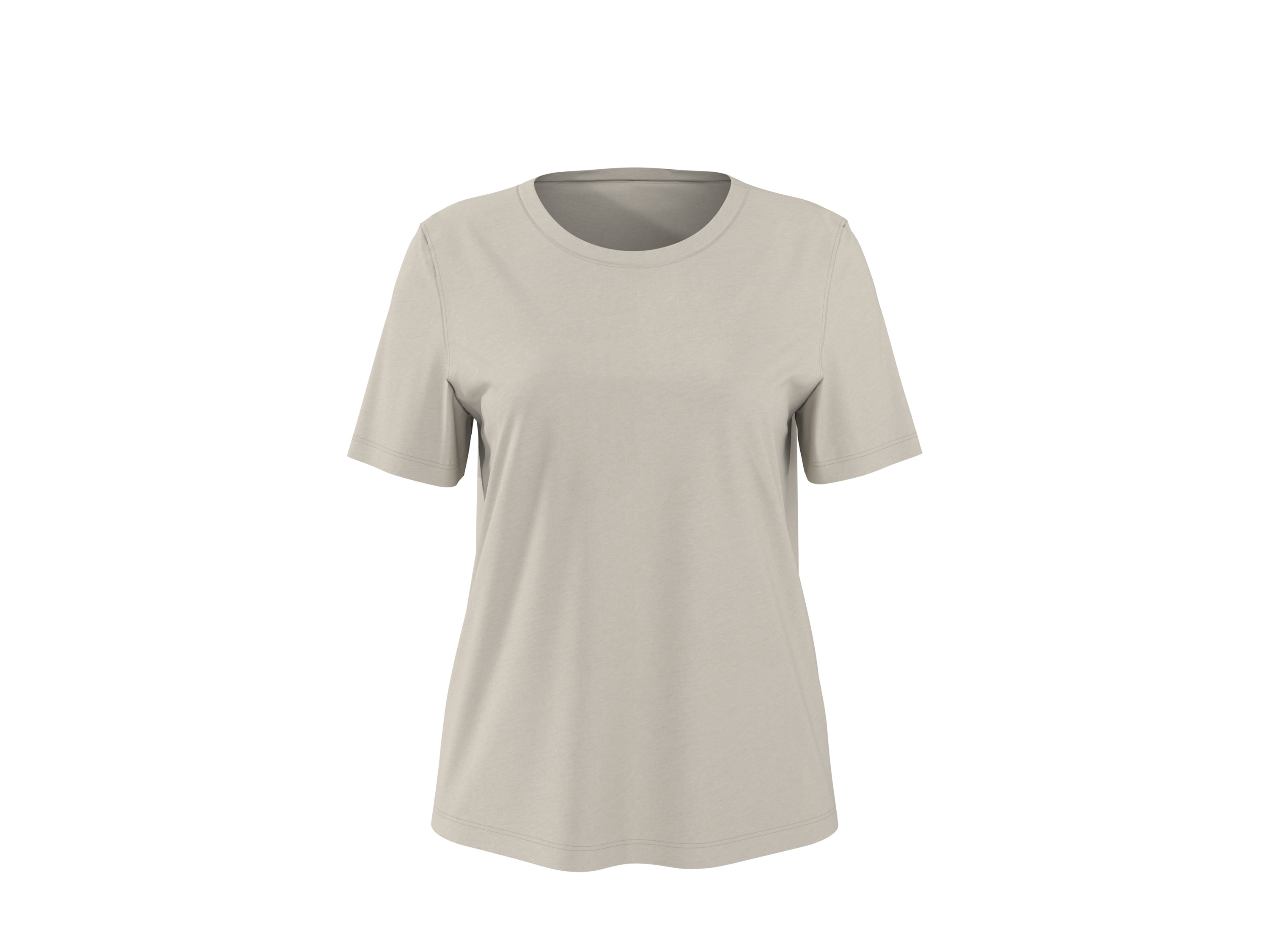 ESMARA® T-shirt damski z lnem 
