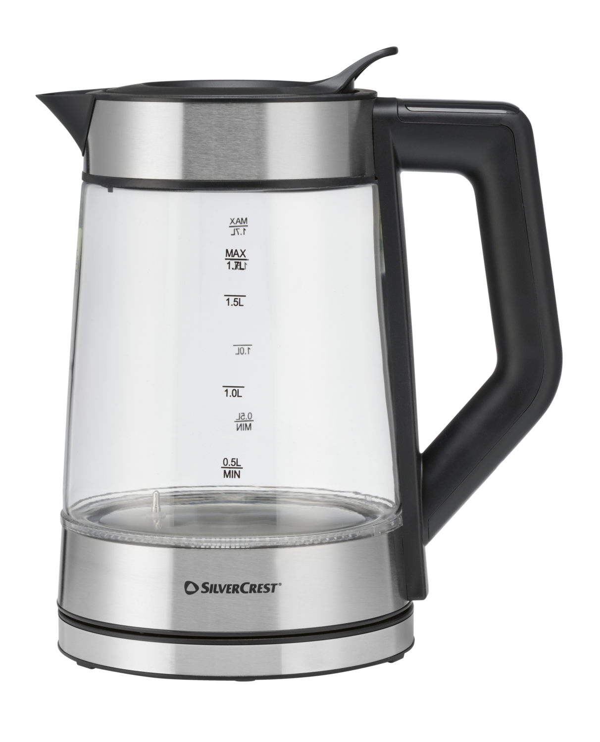 SILVERCREST® Czajnik szklany z regulacją temperatury, 3000 W, SWGD 3000 B3