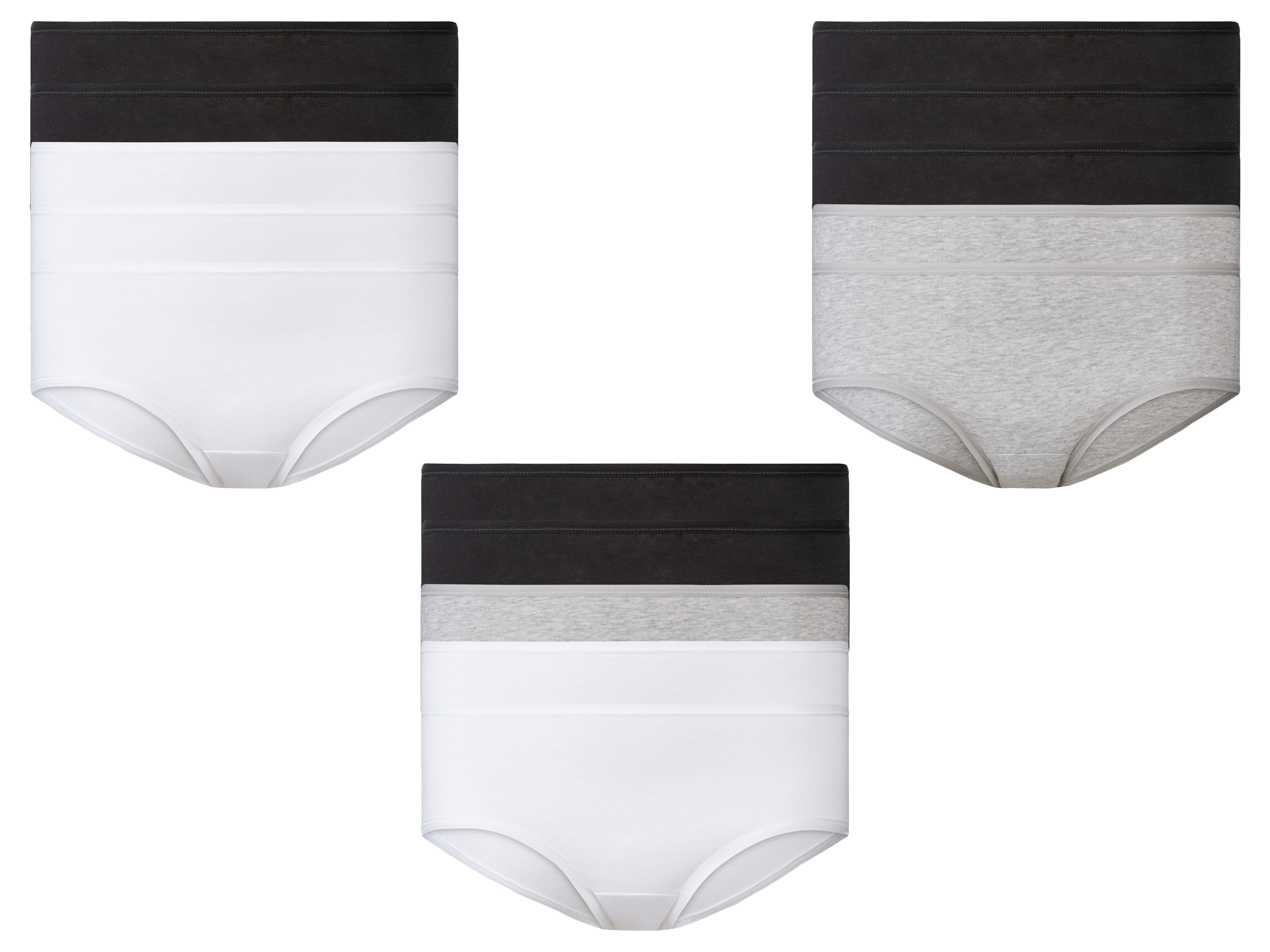ESMARA® Hipstery damskie z bawełną, 5 par