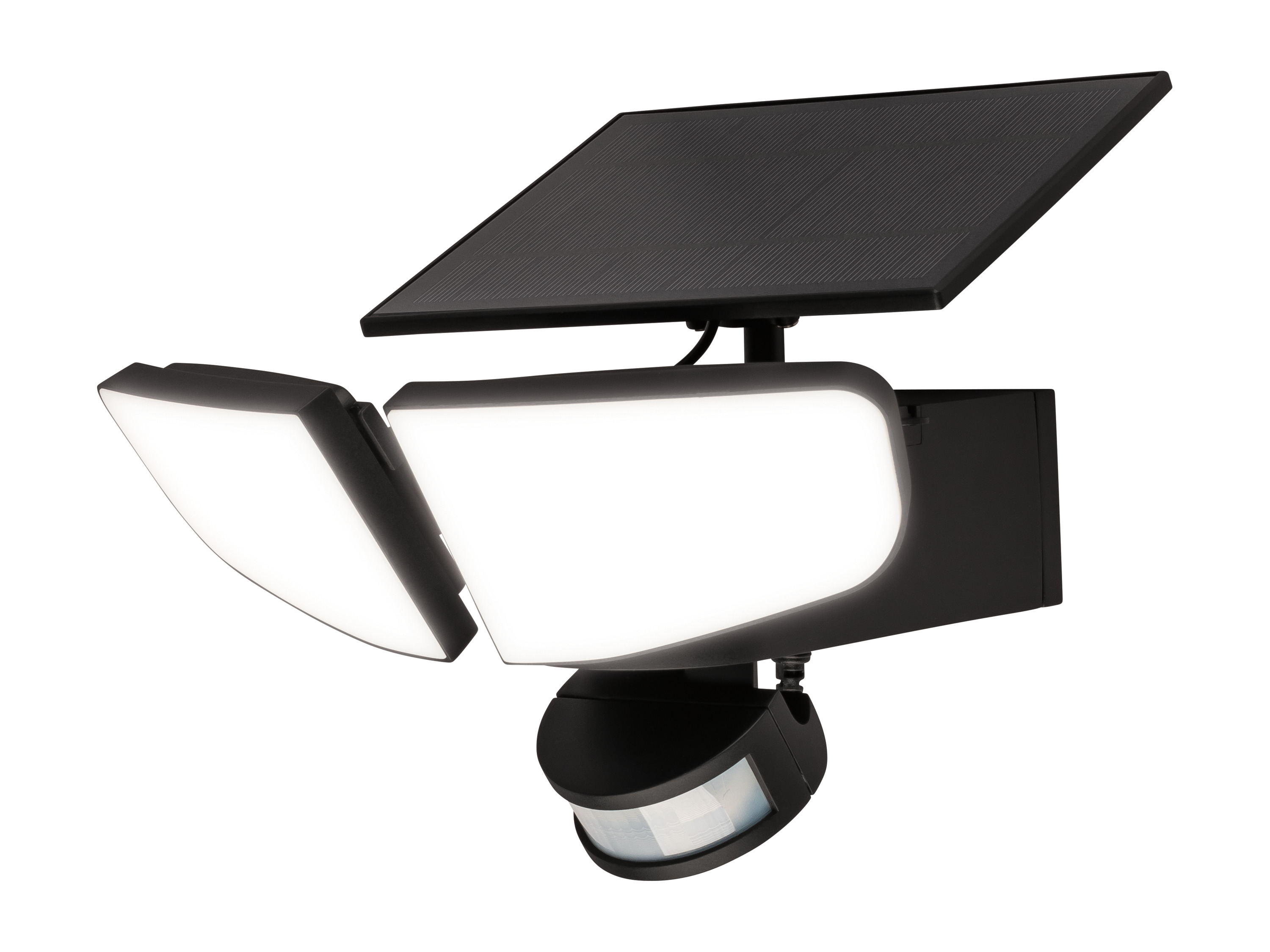 LIVARNO® Reflektor solarny LED (Czarny)