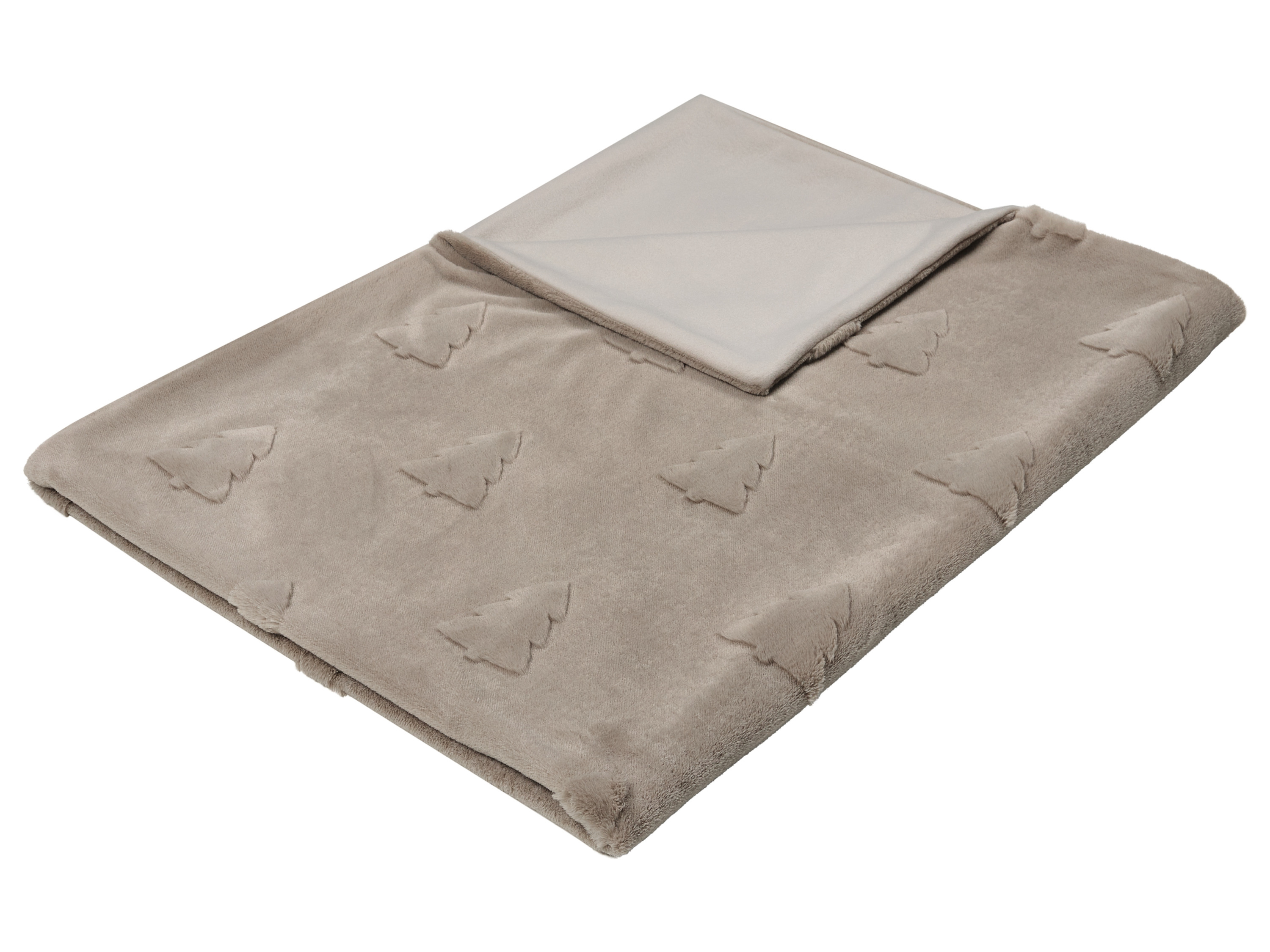 LIVARNO® Koc, 130 x 170 cm (Beżowy)