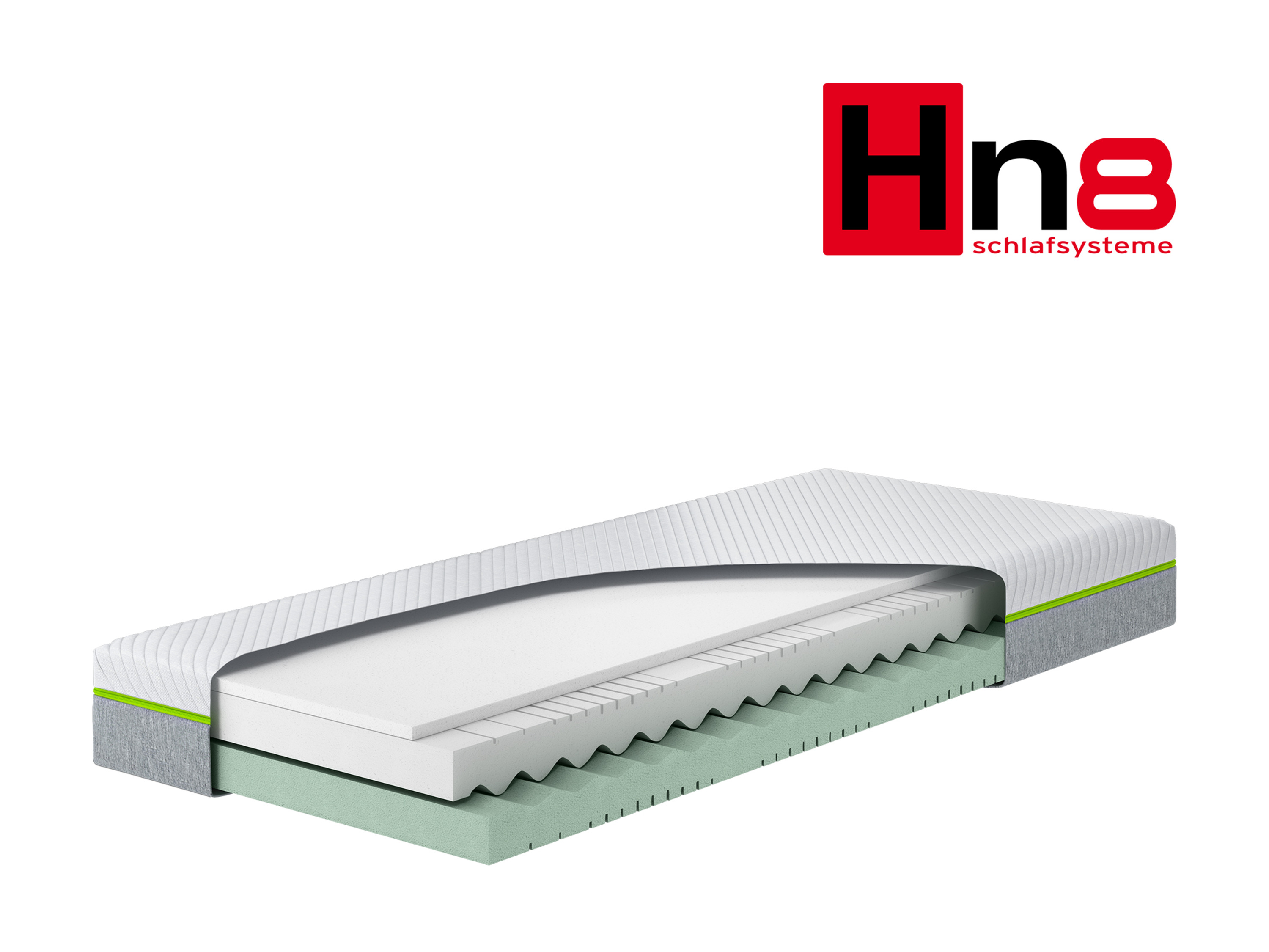 HN8 SCHLAFSYSTEME Materac wiskoelastyczny Cozy Sleep z 7-strefową pianką komfort