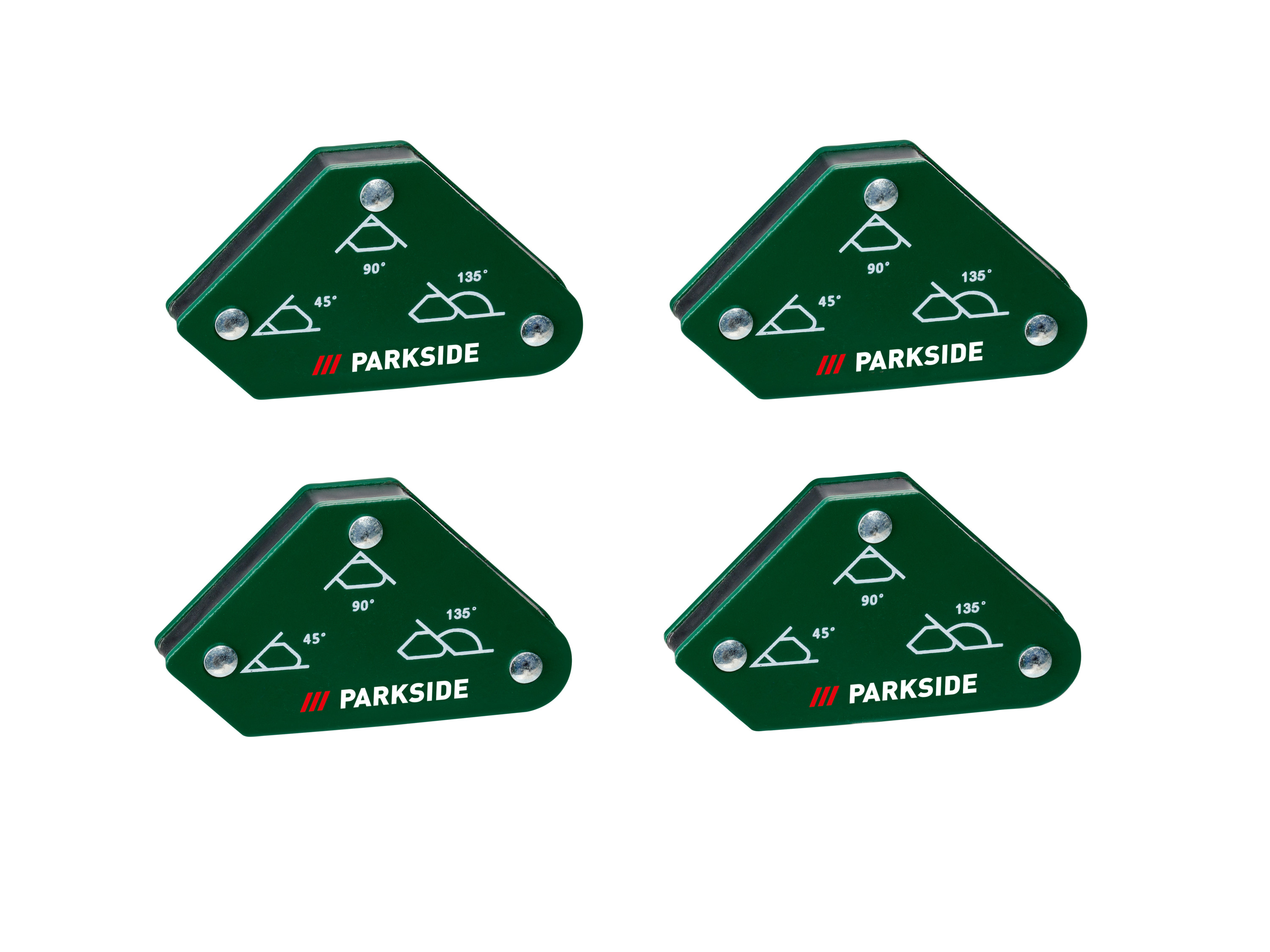 PARKSIDE® Uchwyt magnetyczny 5-calowy / Zestaw mini magnesów spawalniczych / Przełączalny magnes spawalniczy (Mini uchwyt spawalniczy/montażowy)