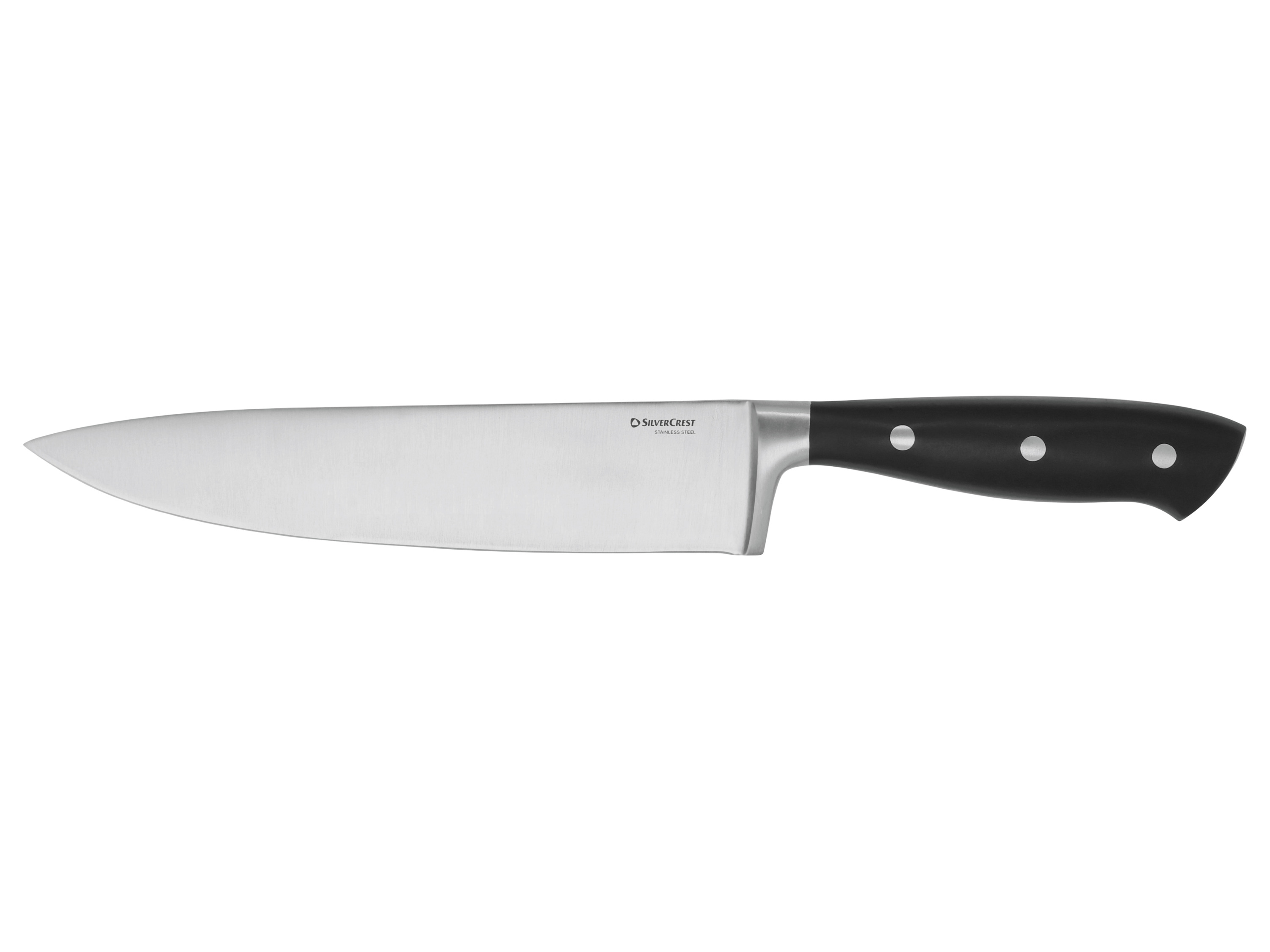 SILVERCREST® Zestaw noży kuchennych Premium / Nóż szefa kuchni Premium / Nóż Santoku Premium / Tasak Premium (Nóż kuchenny)