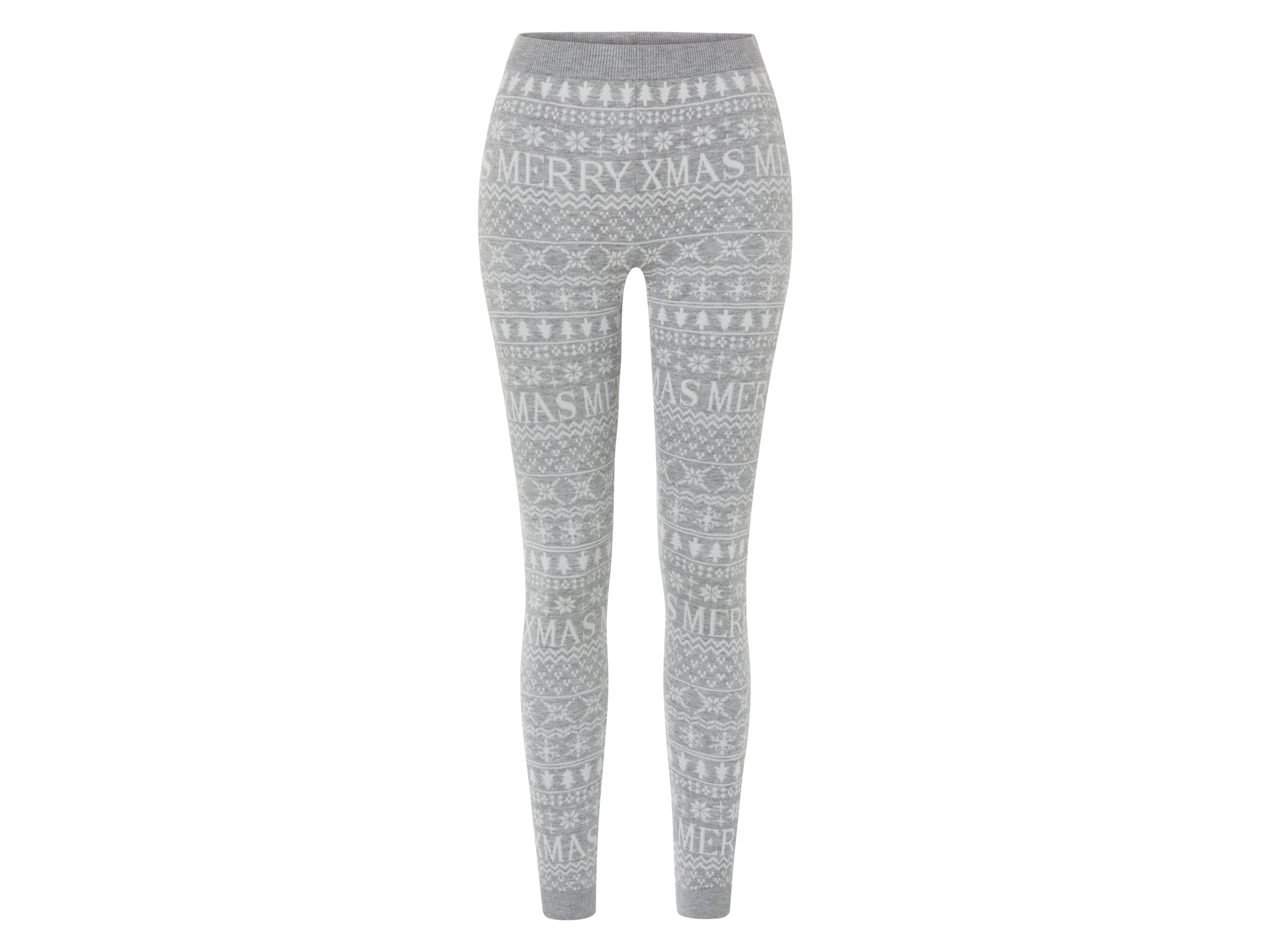 ESMARA® Legginsy damskie z motywem świątecznym 