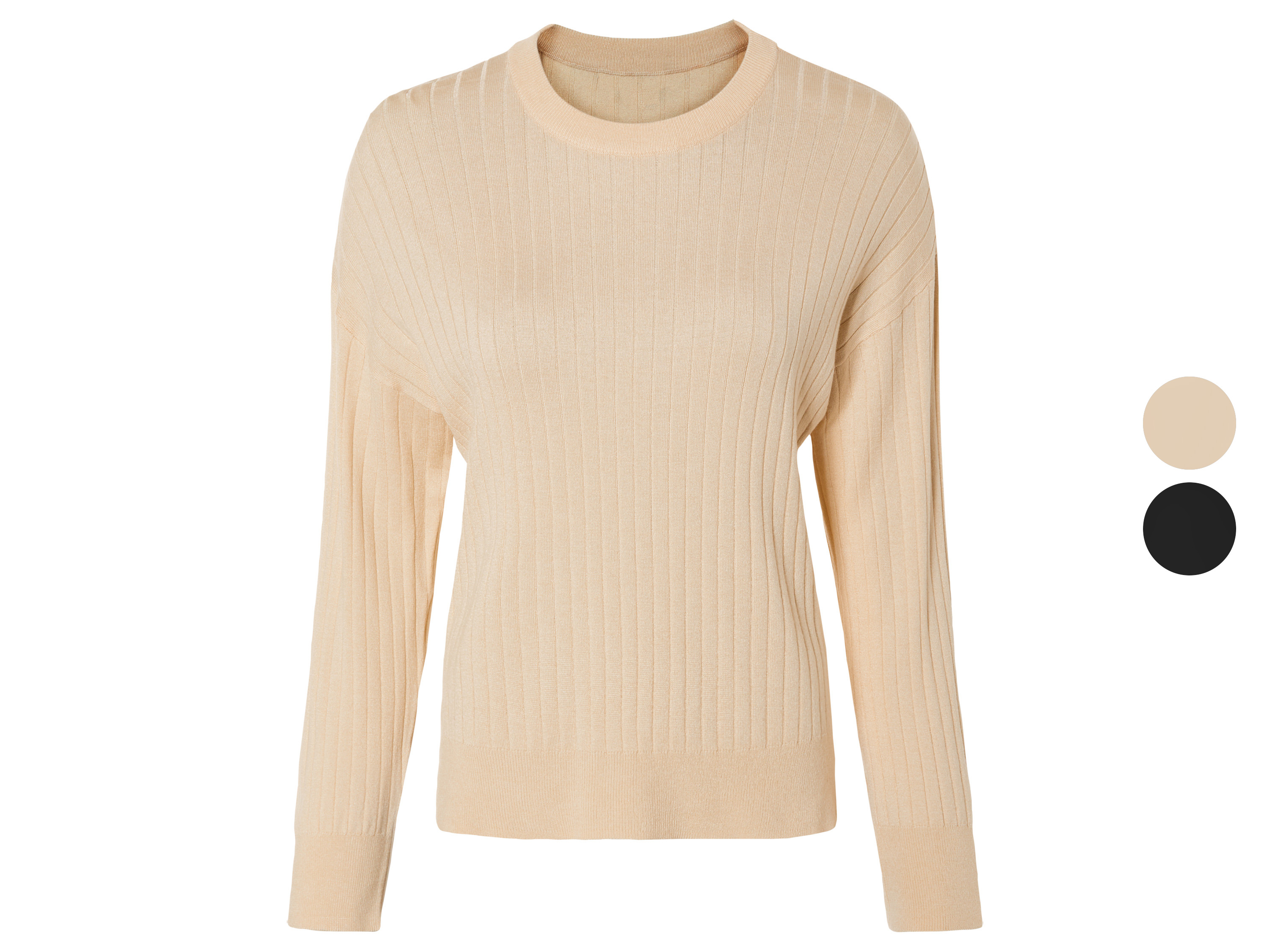 ESMARA® Sweter damski z delikatnej dzianiny