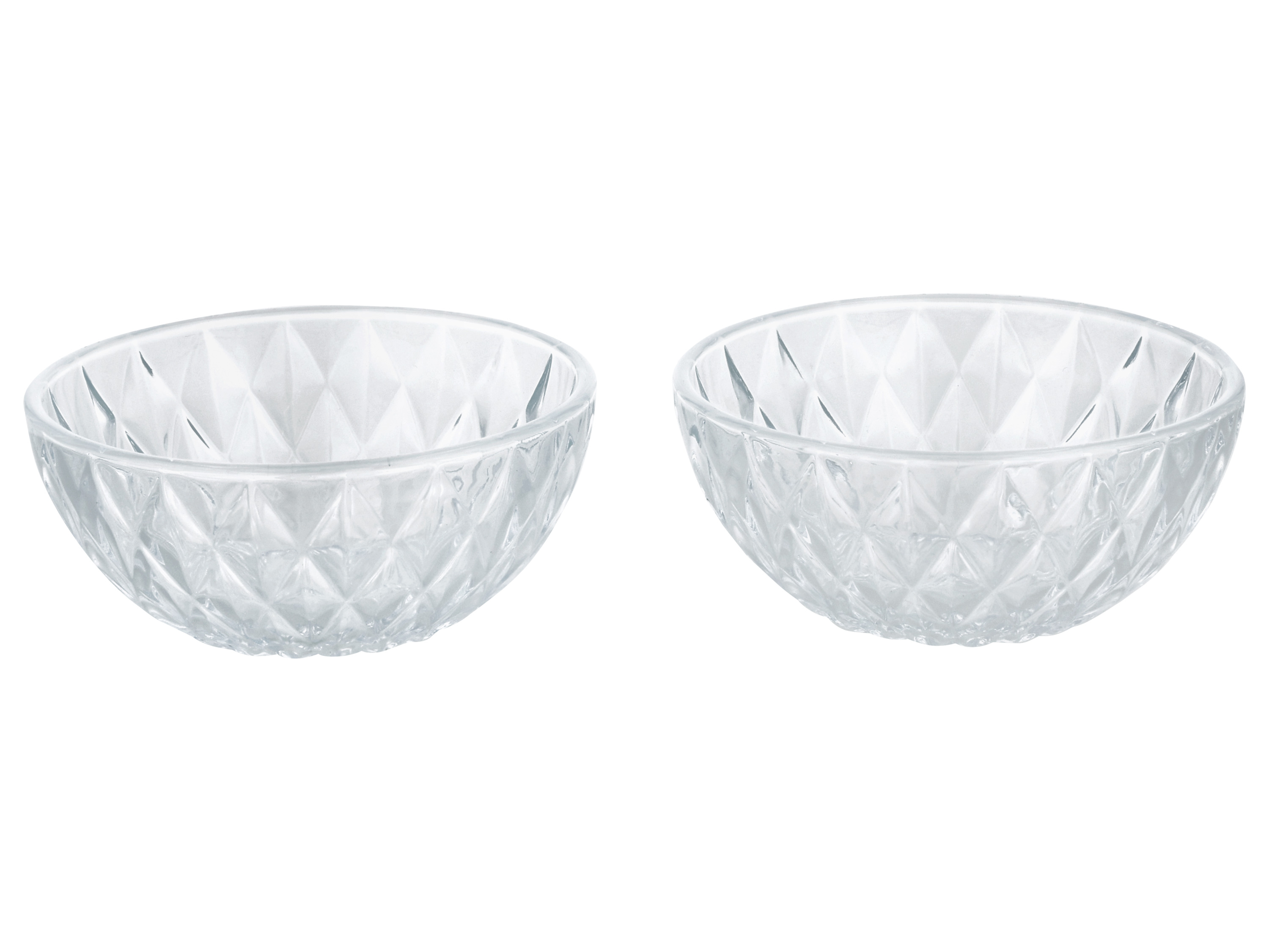 SILVERCREST® Zestaw szklanych pucharków do lodów / Zestaw szklanych miseczek do lodów (Miseczka do lodów, przezroczysty)