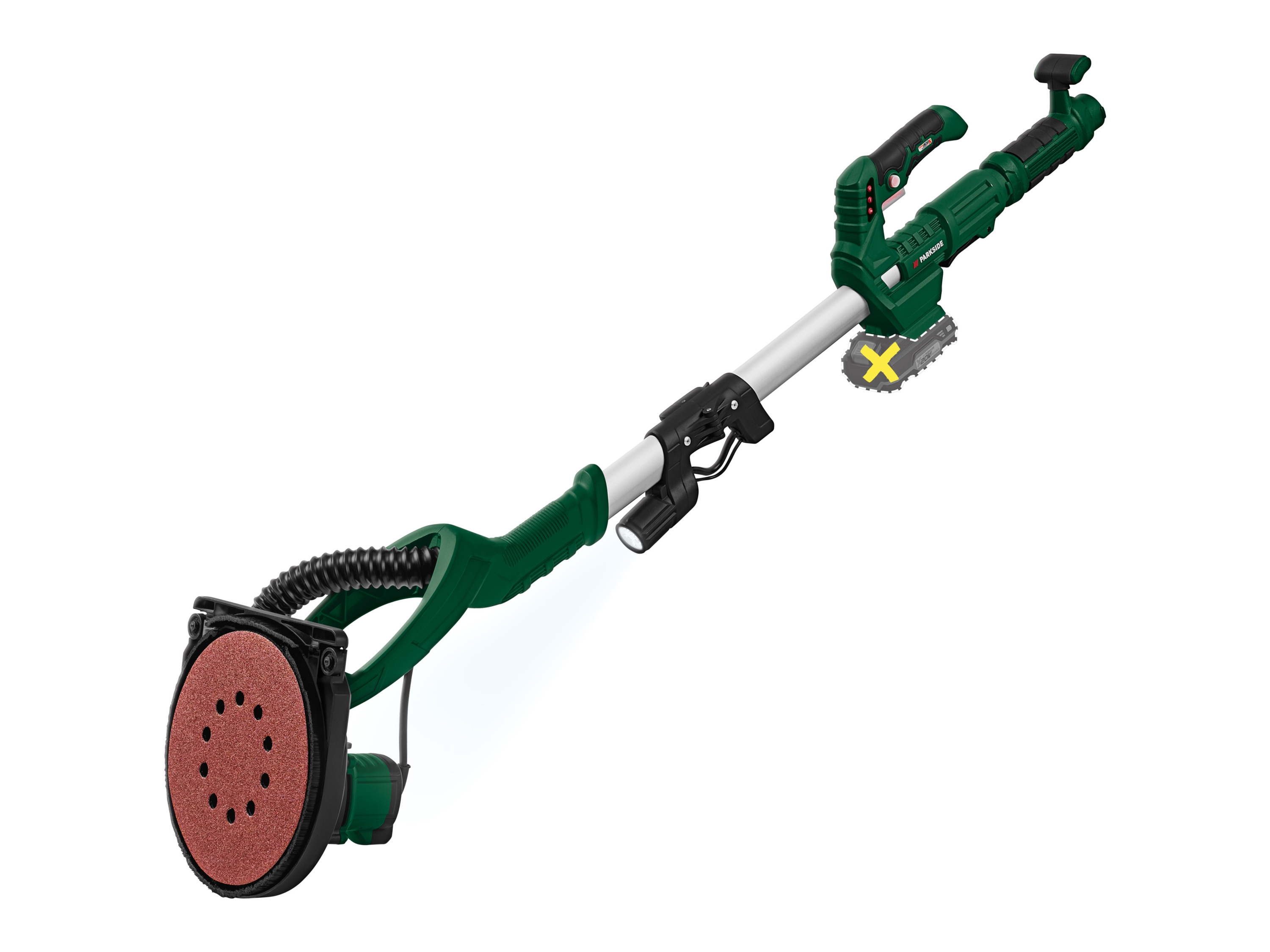 PARKSIDE® Akumulatorowa szlifierka do ścian i sufitów PWDSA 20-Li A1, 20 V (bez akumulatora i ładowarki)