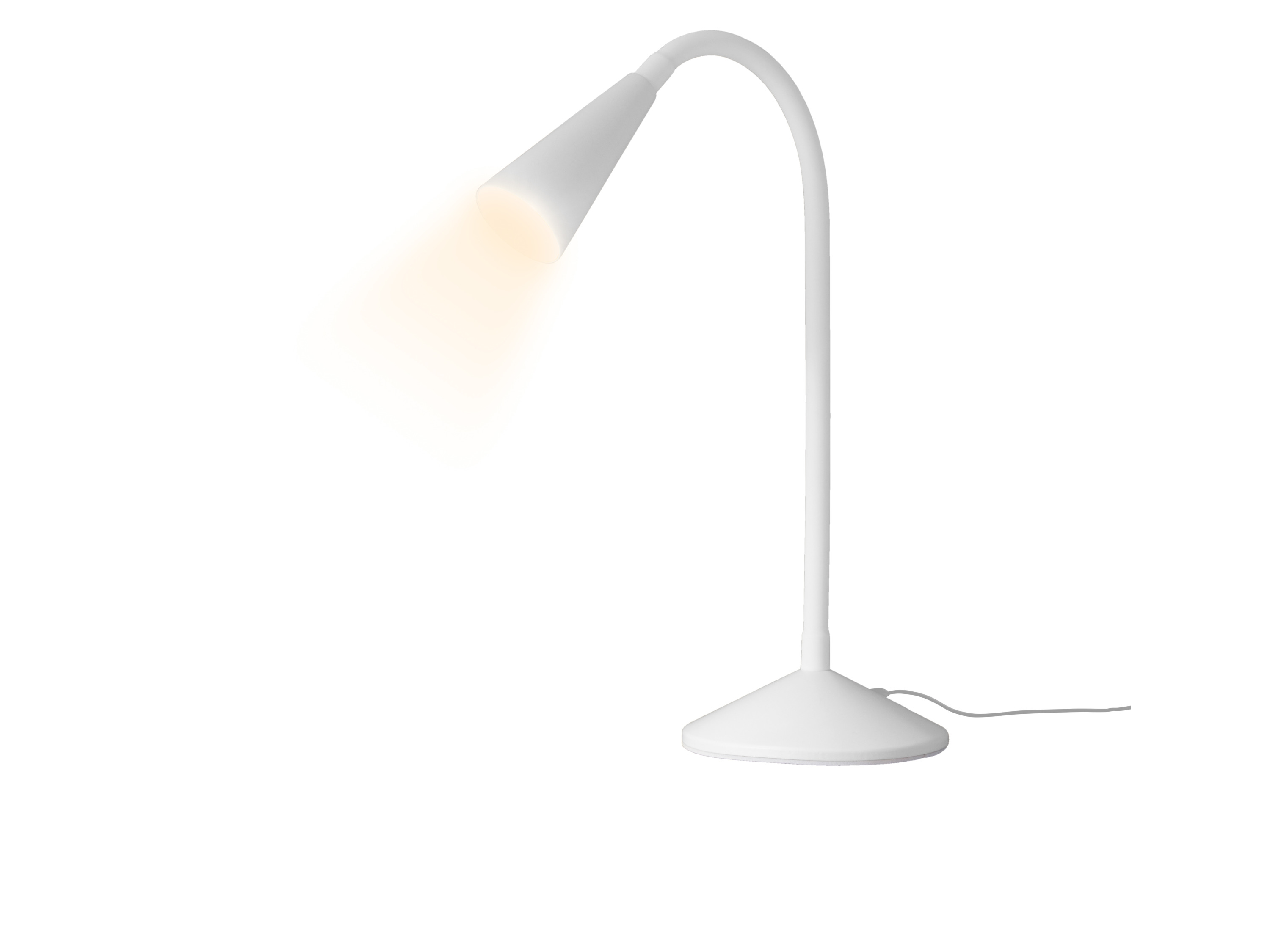 LIVARNO® Lampa stołowa LED (Biały)