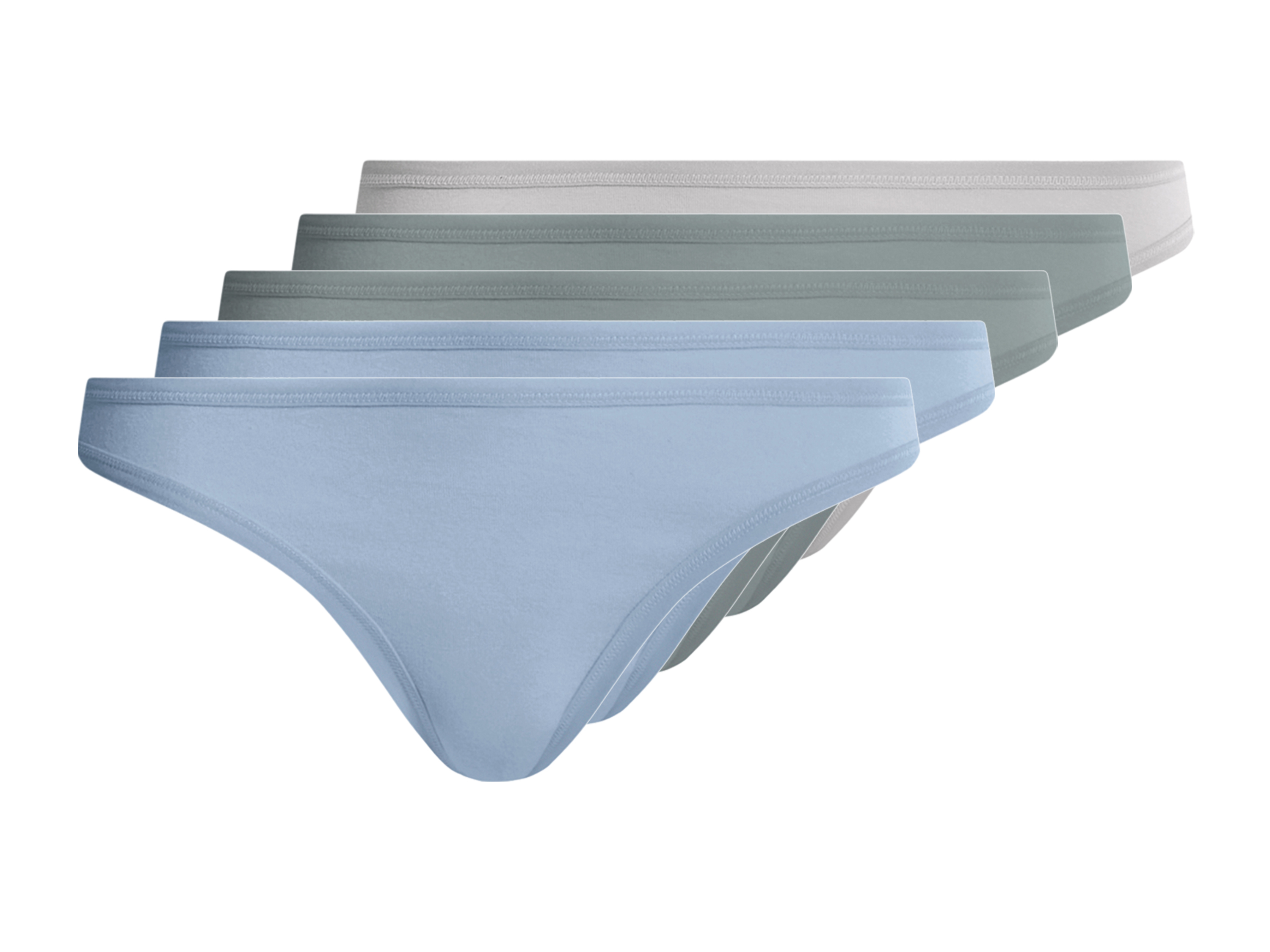 ESMARA® Stringi damskie, 5 par 