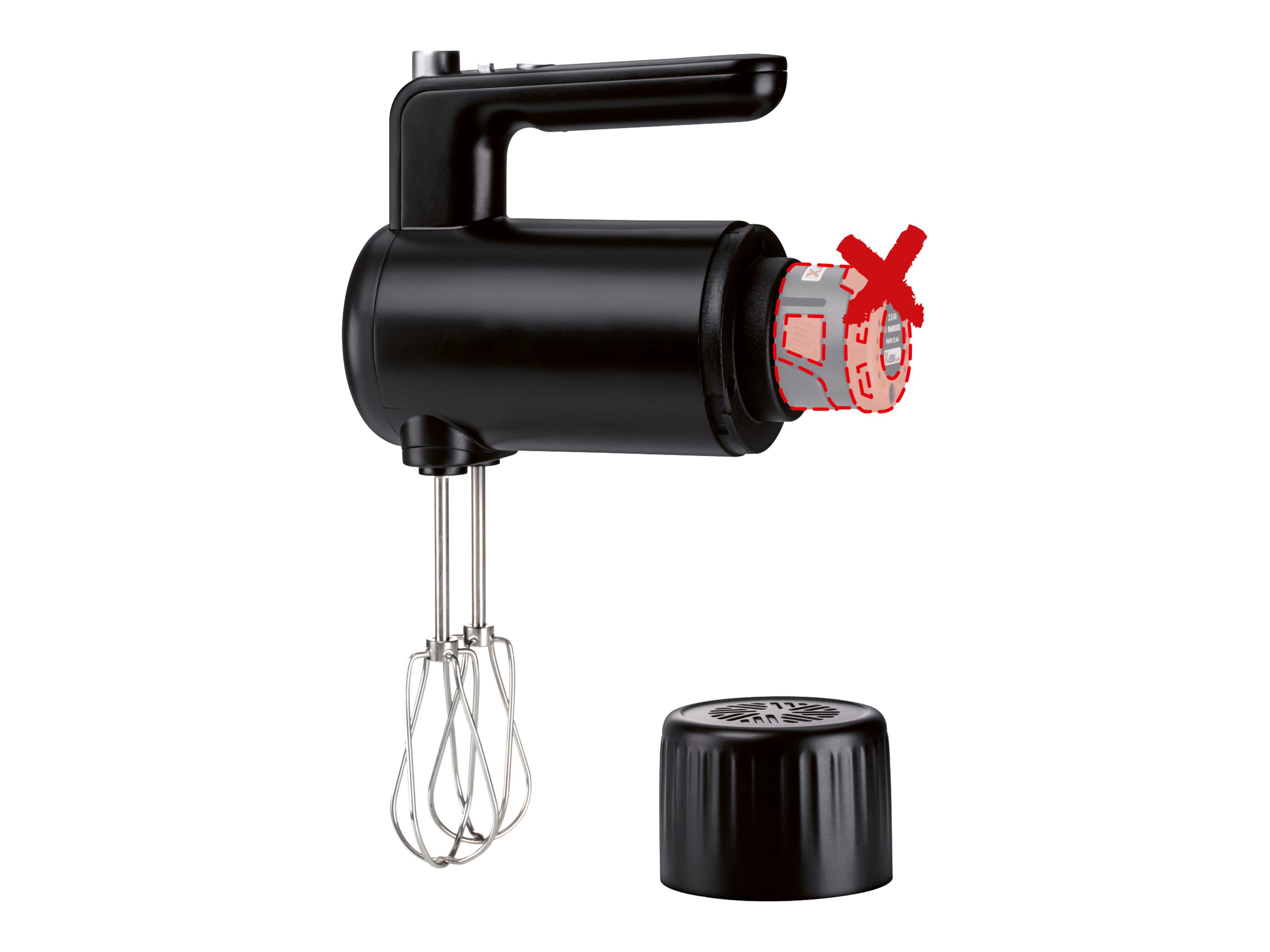 SILVERCREST® KITCHEN TOOLS Akumulatorowy mikser ręczny 12 V (bez akumulatora i ładowarki)