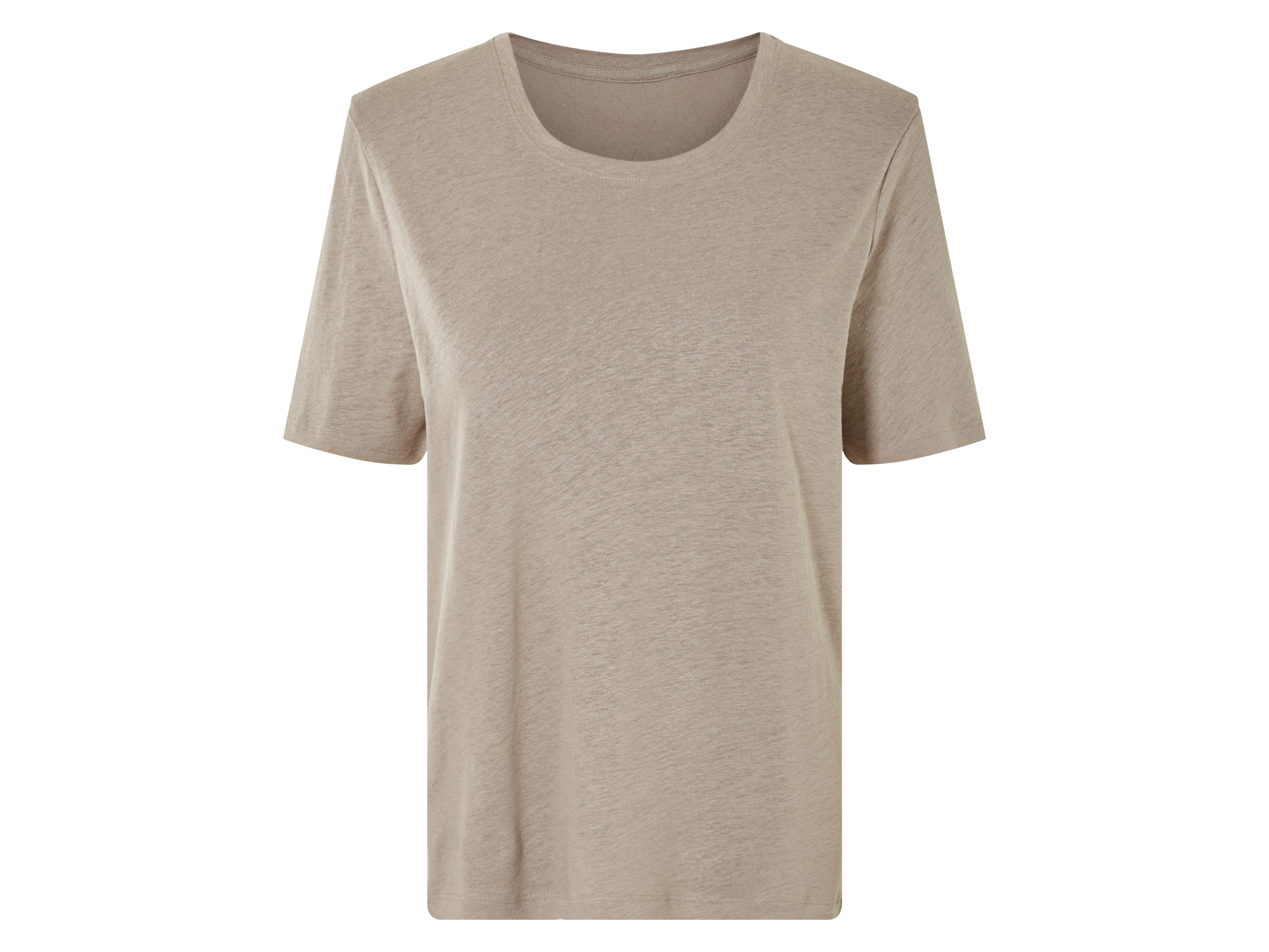ESMARA® T-shirt damski z lnem 
