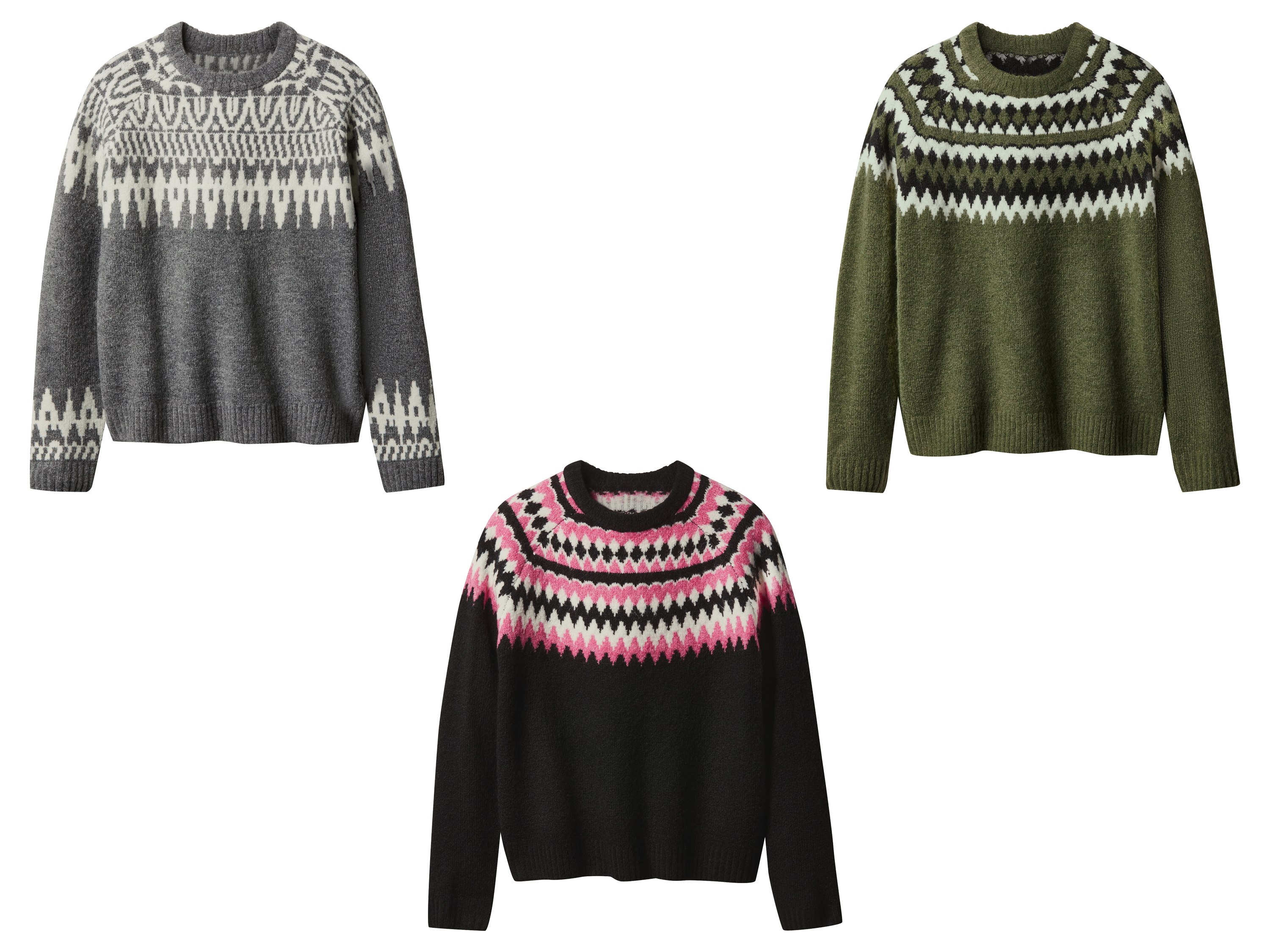 ESMARA® Sweter damski dzianinowy
