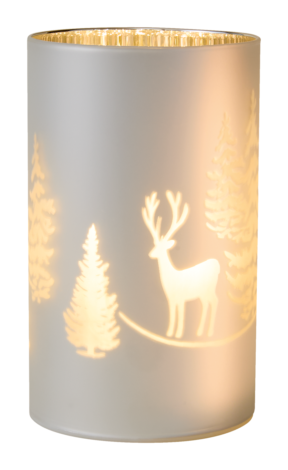 LIVARNO® Szklana lampka LED (Biały)