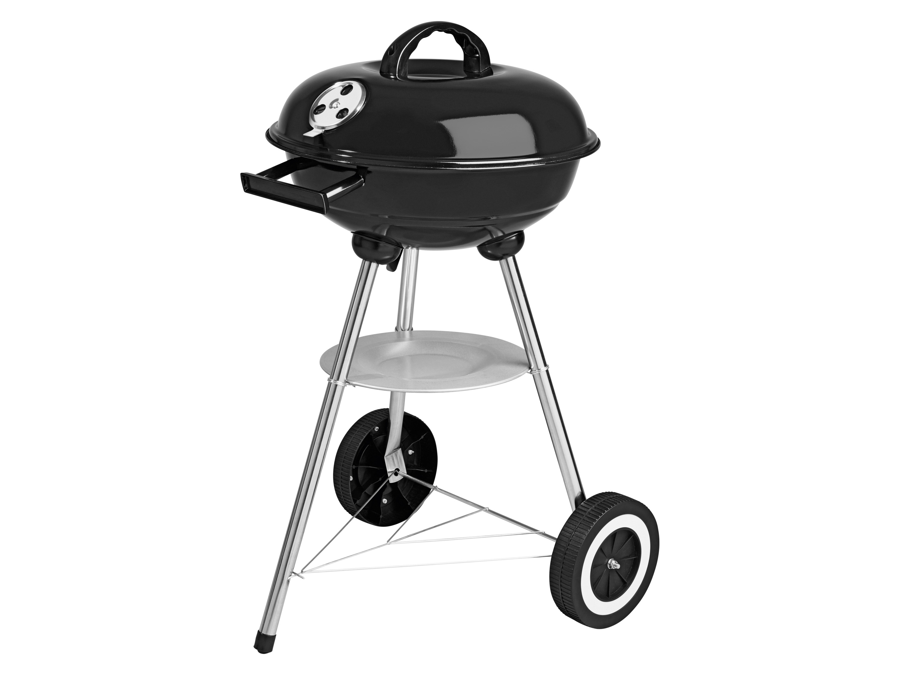 GRILLMEISTER Grill ogrodowy okrągły na węgiel drzewny