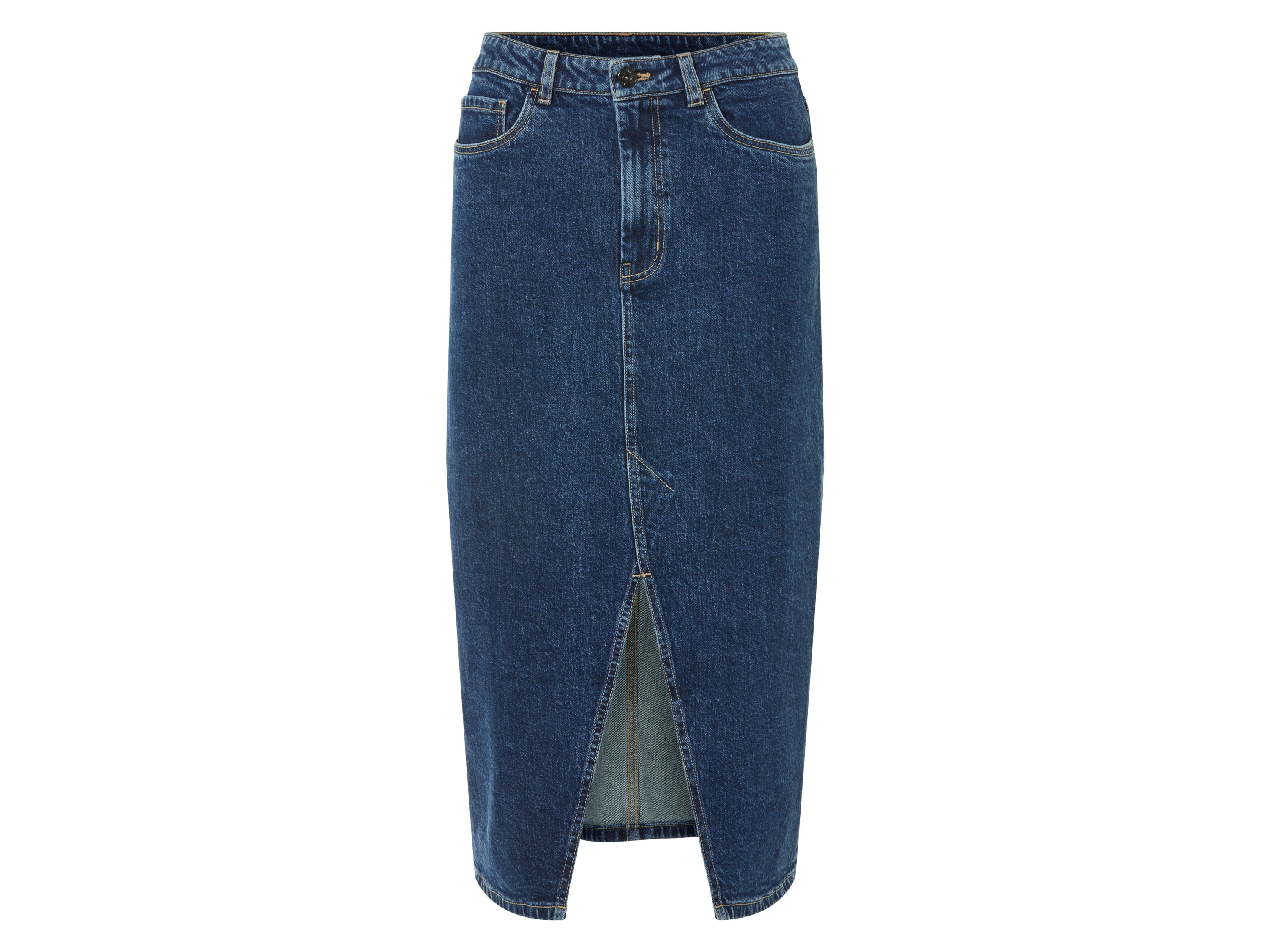 ESMARA® Spódnica jeansowa damska midi