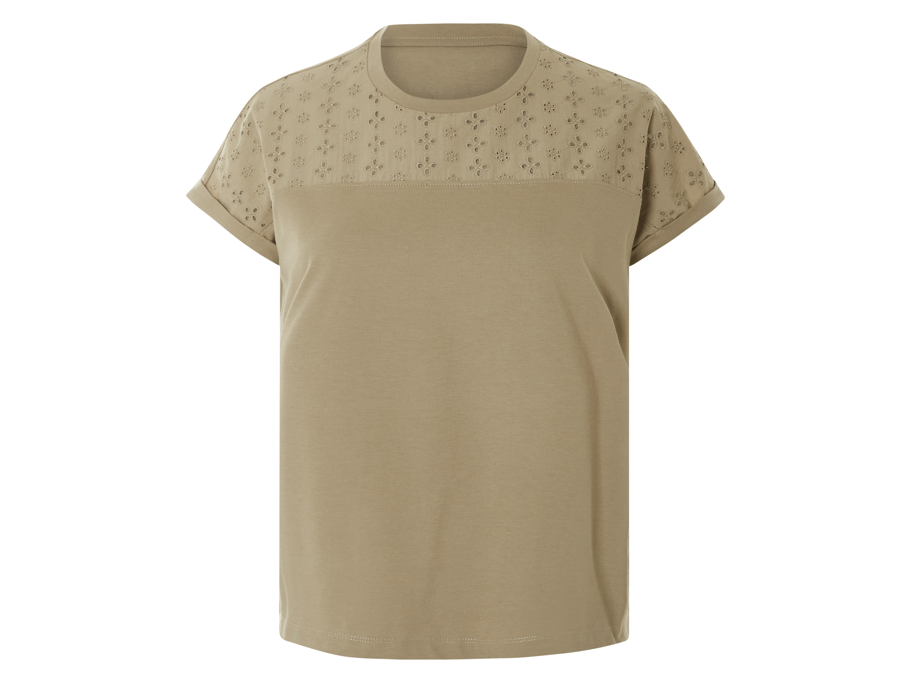 ESMARA® T-shirt damski z bawełny 