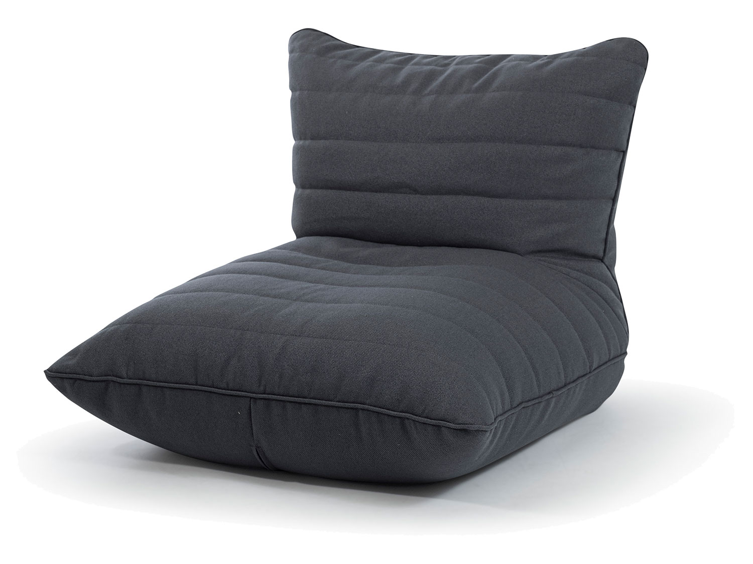 SITTING POINT CANVAS »Tango«, pikowane i watowane oparcie oraz siedzisko (Antracytowy)