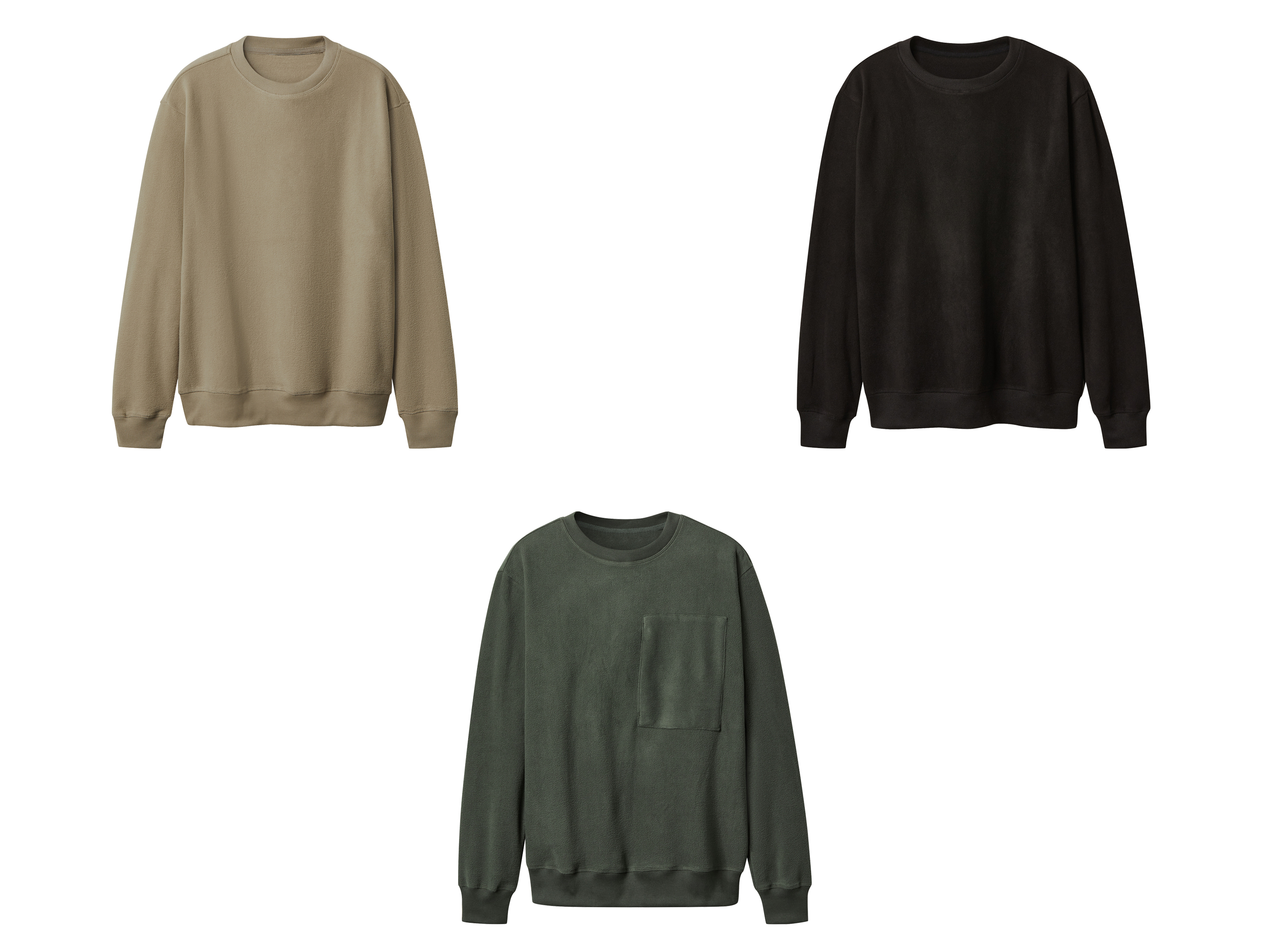 ESMARA MEN Bluza męska z polaru