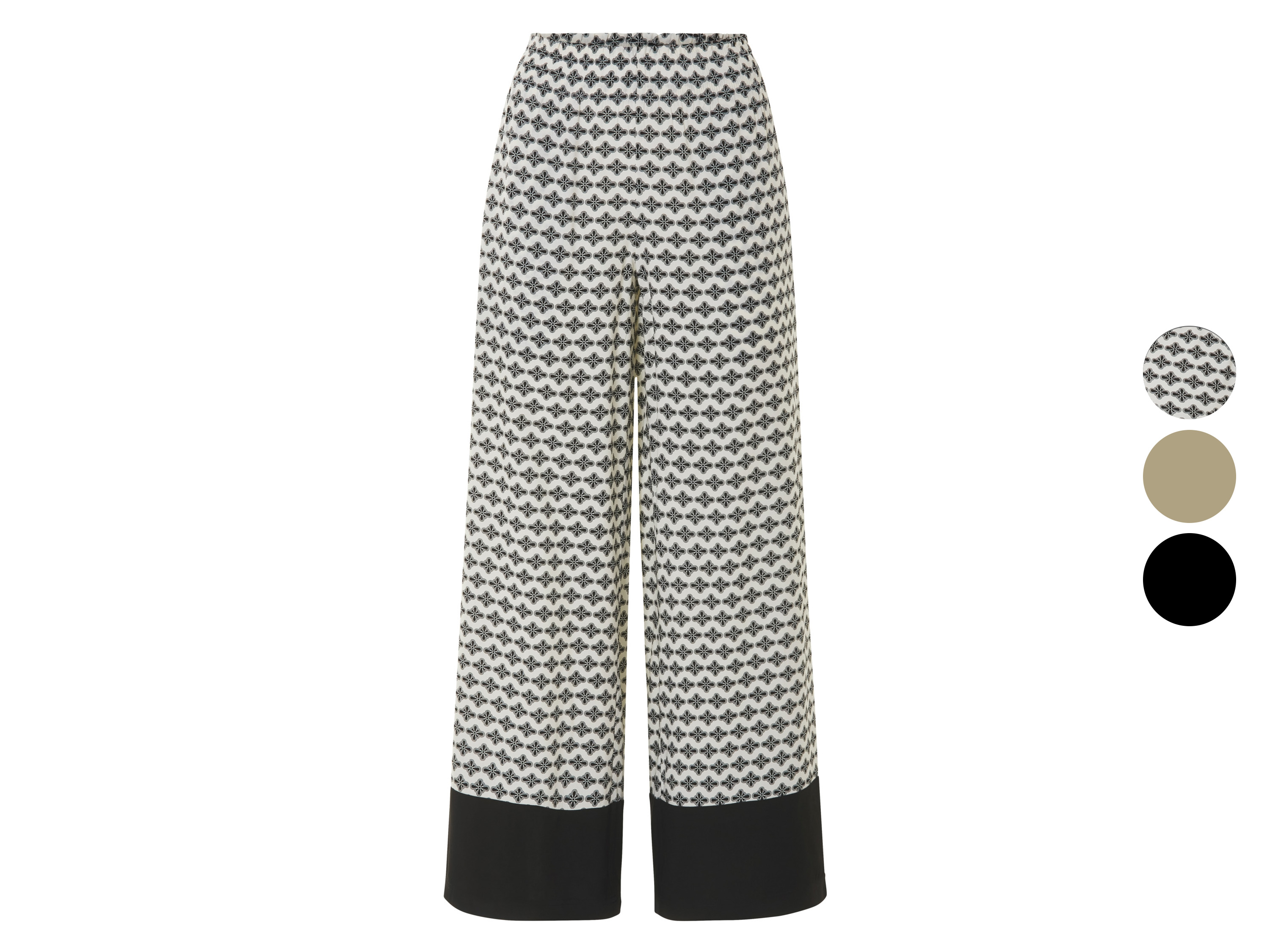 ESMARA® Spodnie wide leg damskie z wiskozy