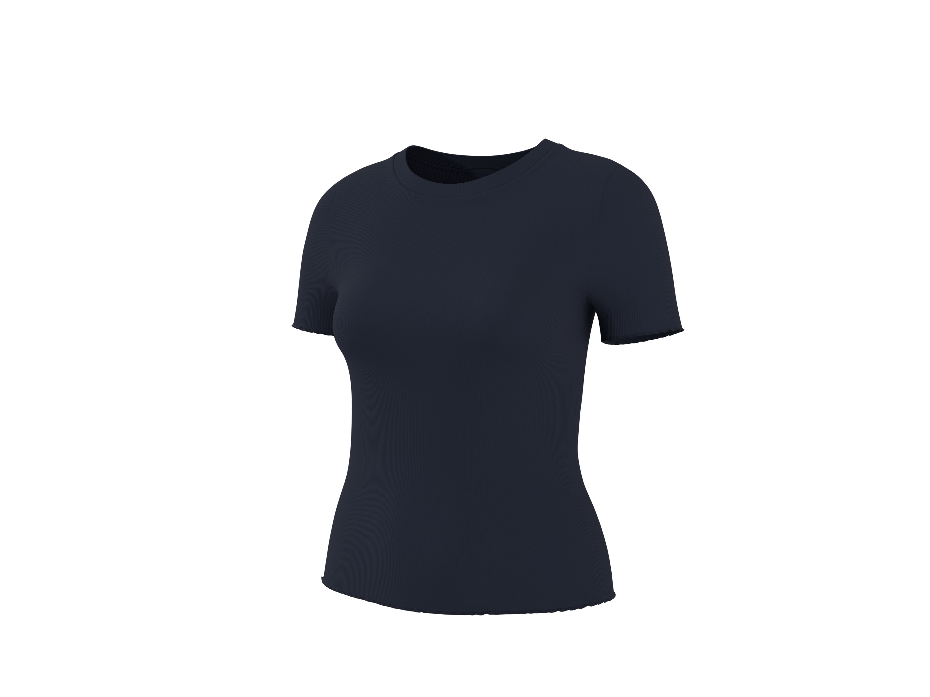 ESMARA® T-shirt damski z biobawełną 