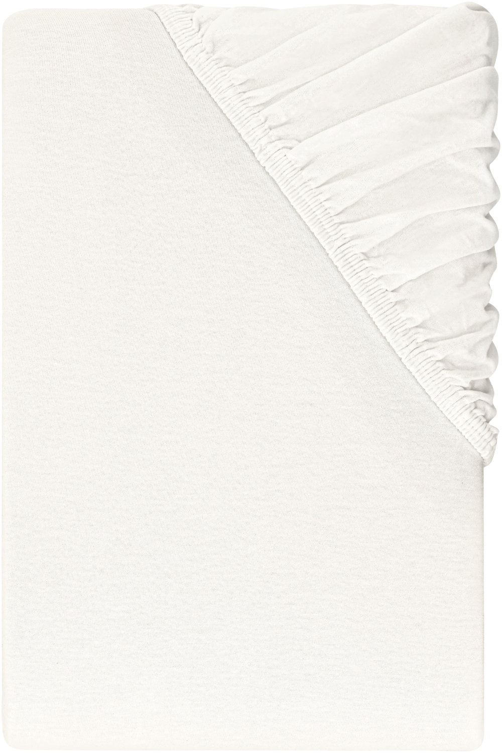 LIVARNO® Prześcieradło z dżerseju z gumką, 180-200 x 200 cm (Biały)