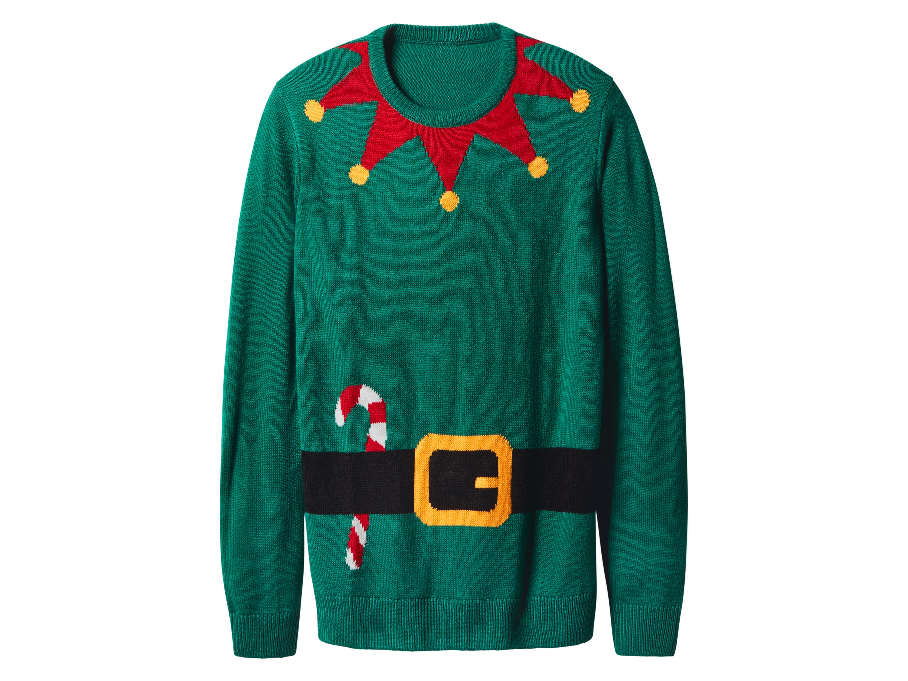 ESMARA MEN Sweter świąteczny męski premium z efektem LED i muzyką	 