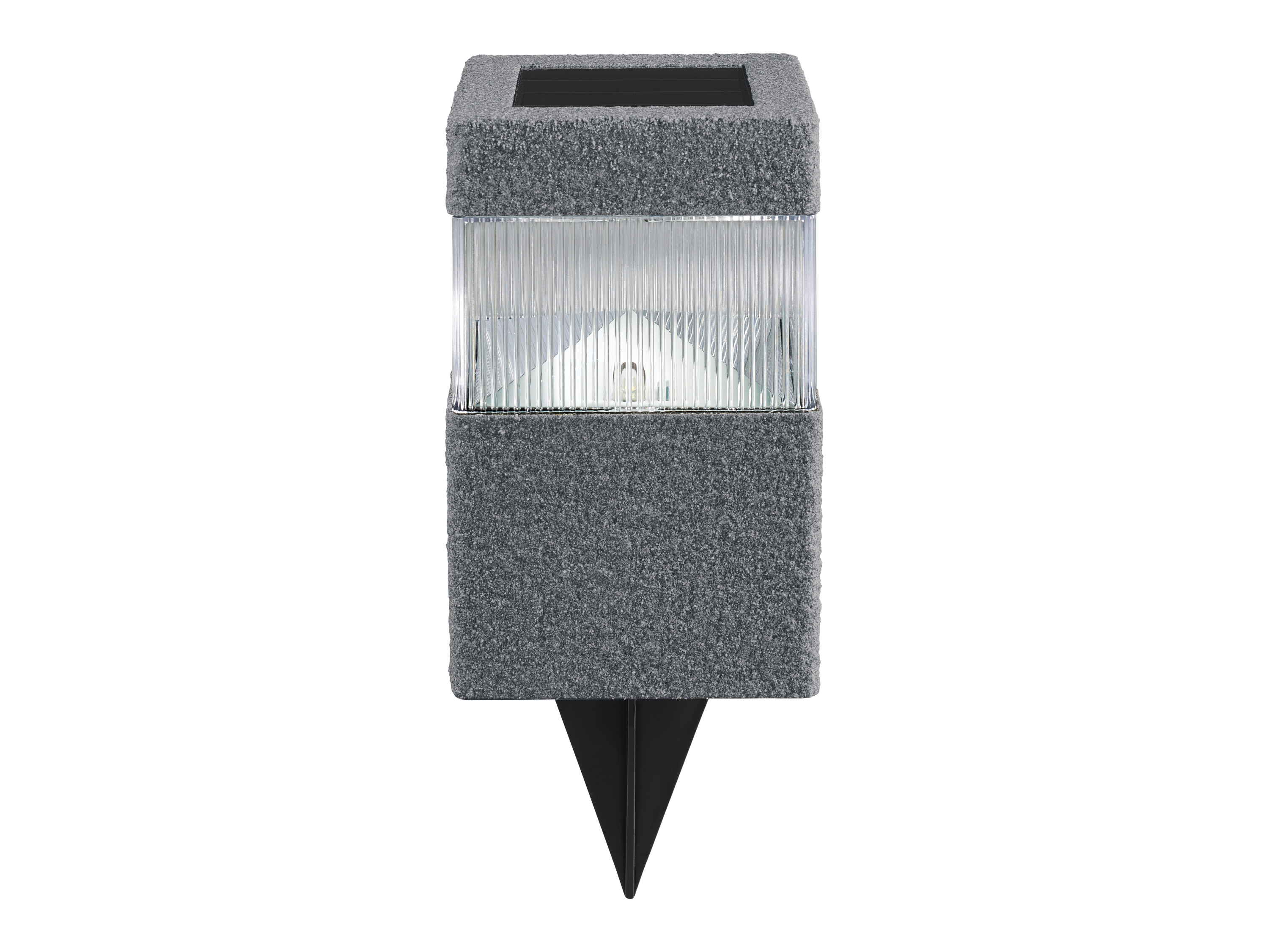 LIVARNO® Lampa solarna LED (Prostokątny, ciemnoszary)