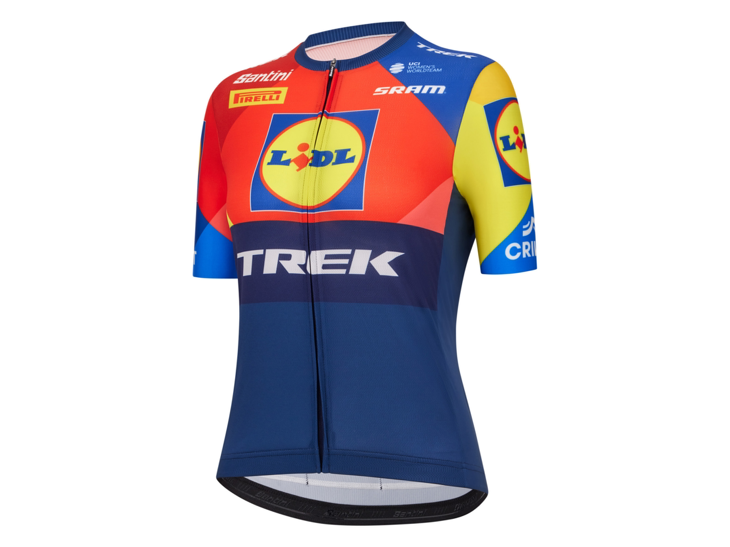SANTINI Koszulka rowerowa damska Team Lidl-Trek