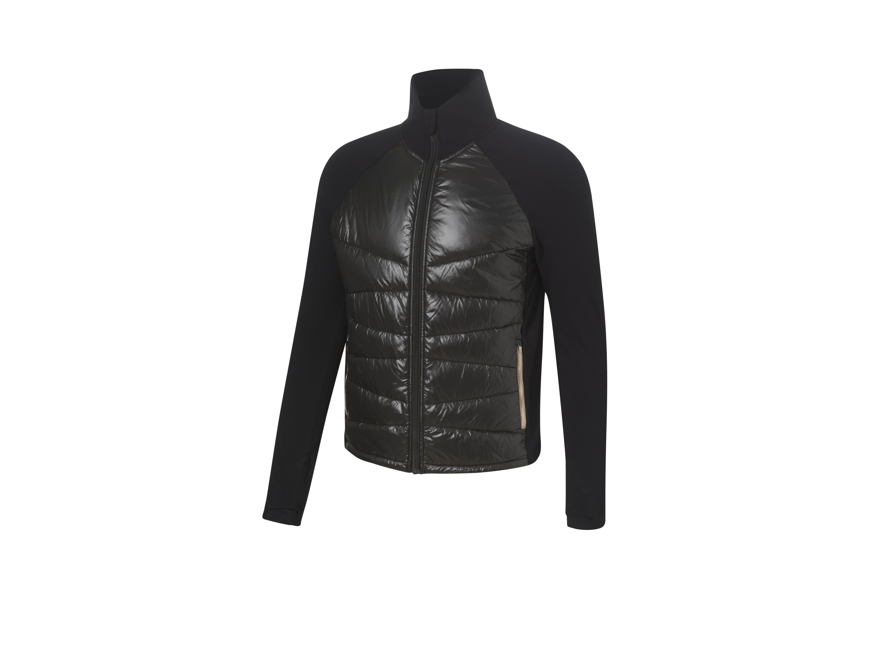 CRIVIT Bluza męska pod kurtkę narciarską (Czarny, XL (56/58))