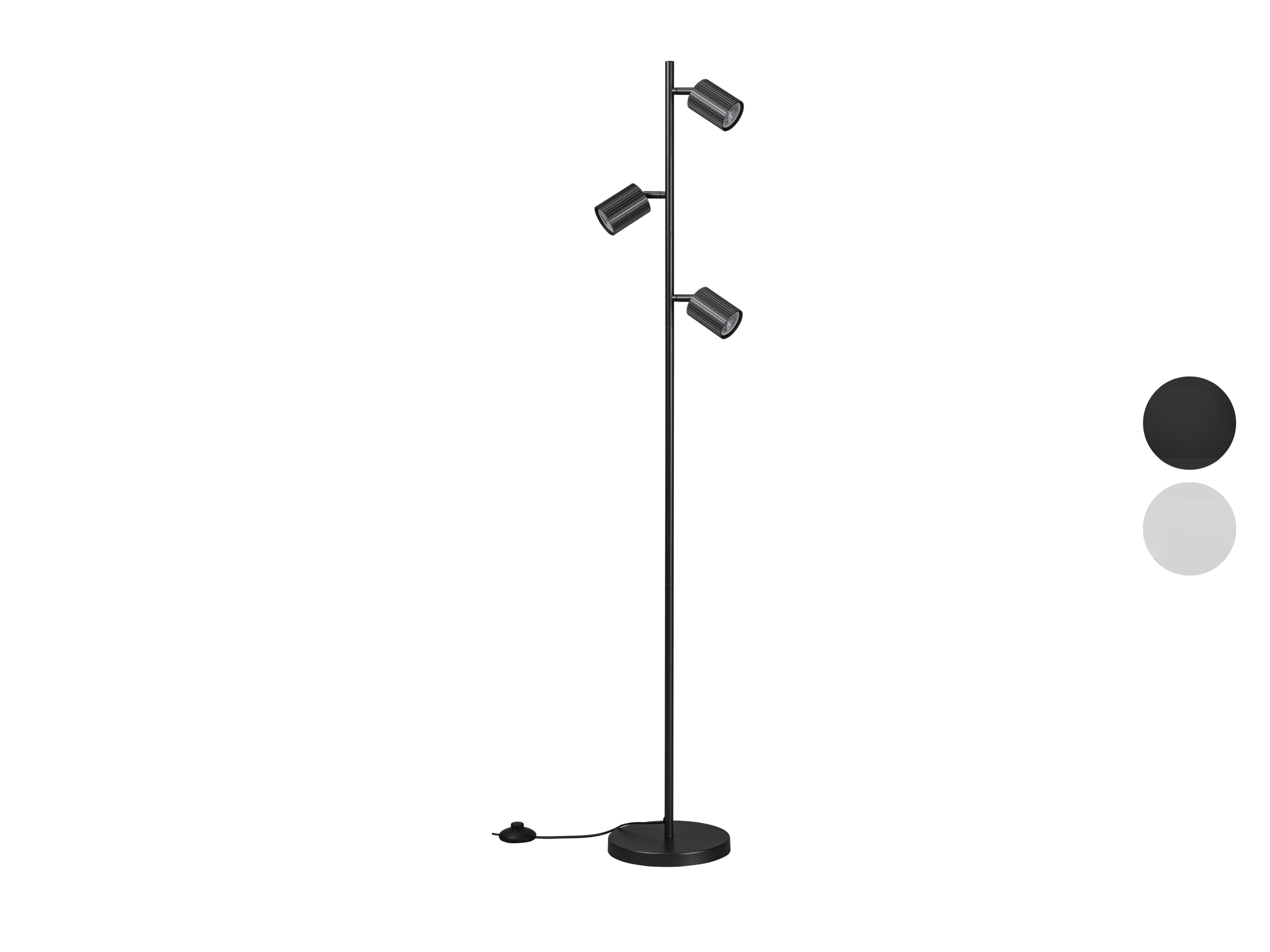 LIVARNO® Lampa stojąca LED, antracytowa lub beżowa.