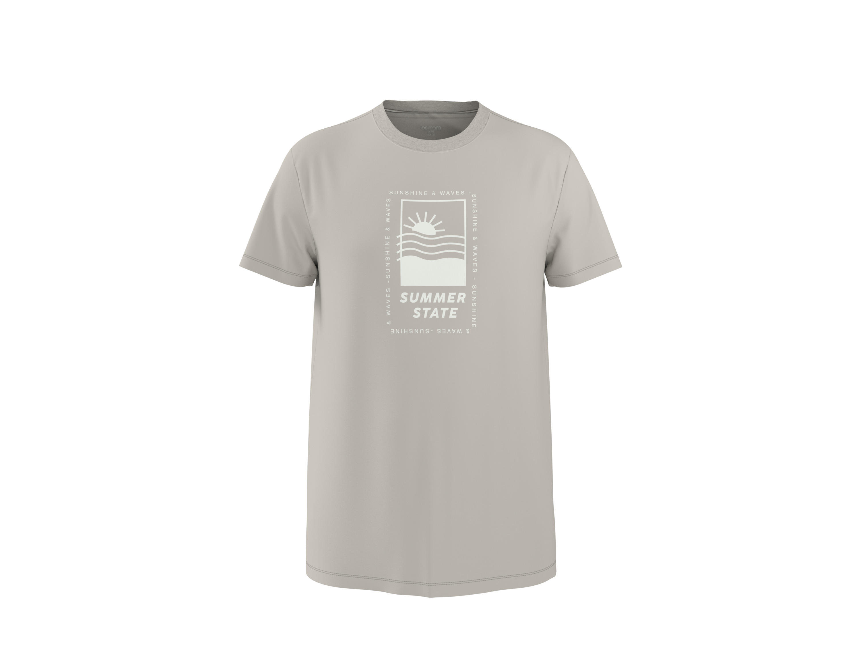 ESMARA MEN T-shirt męski z bawełny 