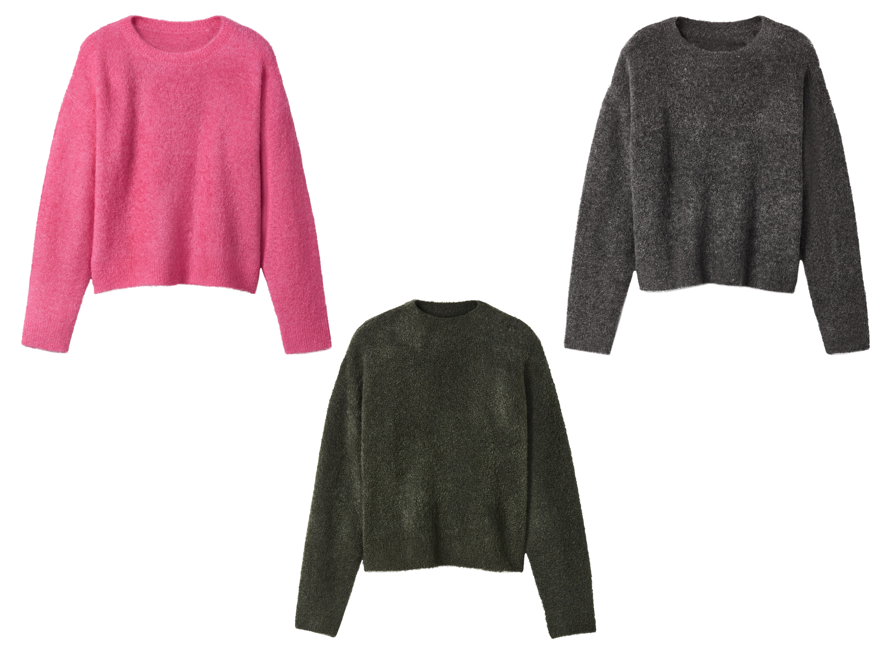ESMARA® Sweter damski dzianinowy