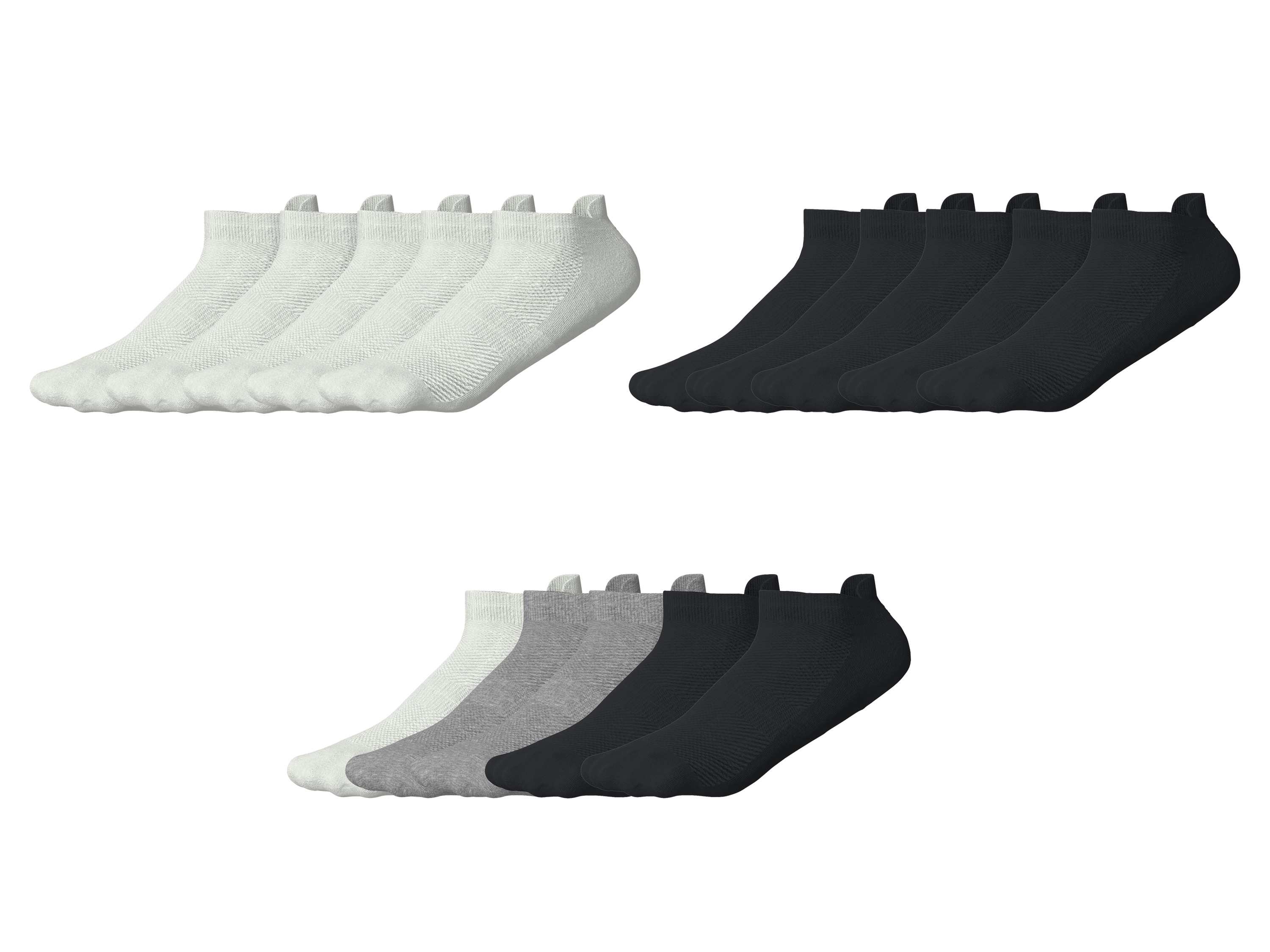 CRIVIT Skarpetki sportowe typu sneakers, 5 par