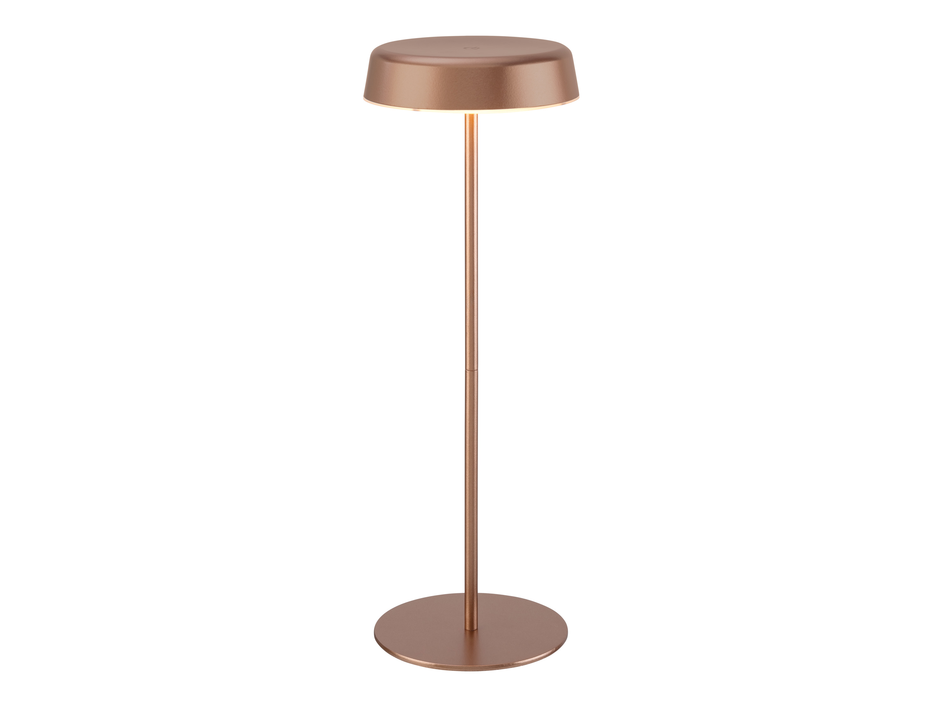 LIVARNO HOME Lampa stołowa LED akumulatorowa (Brązowy)