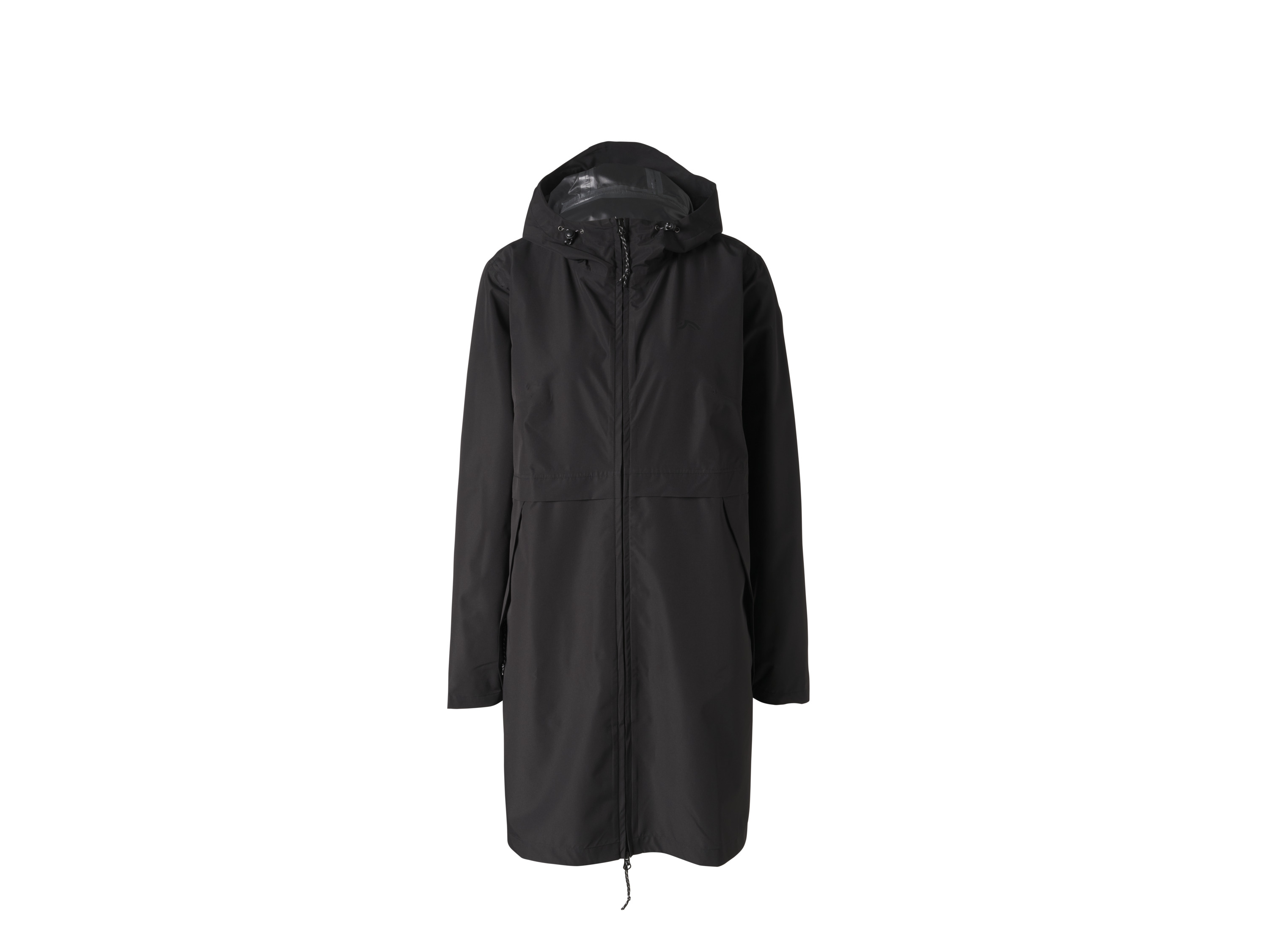 CRIVIT Parka przeciwdeszczowa damska (czarny, XS (32/34))