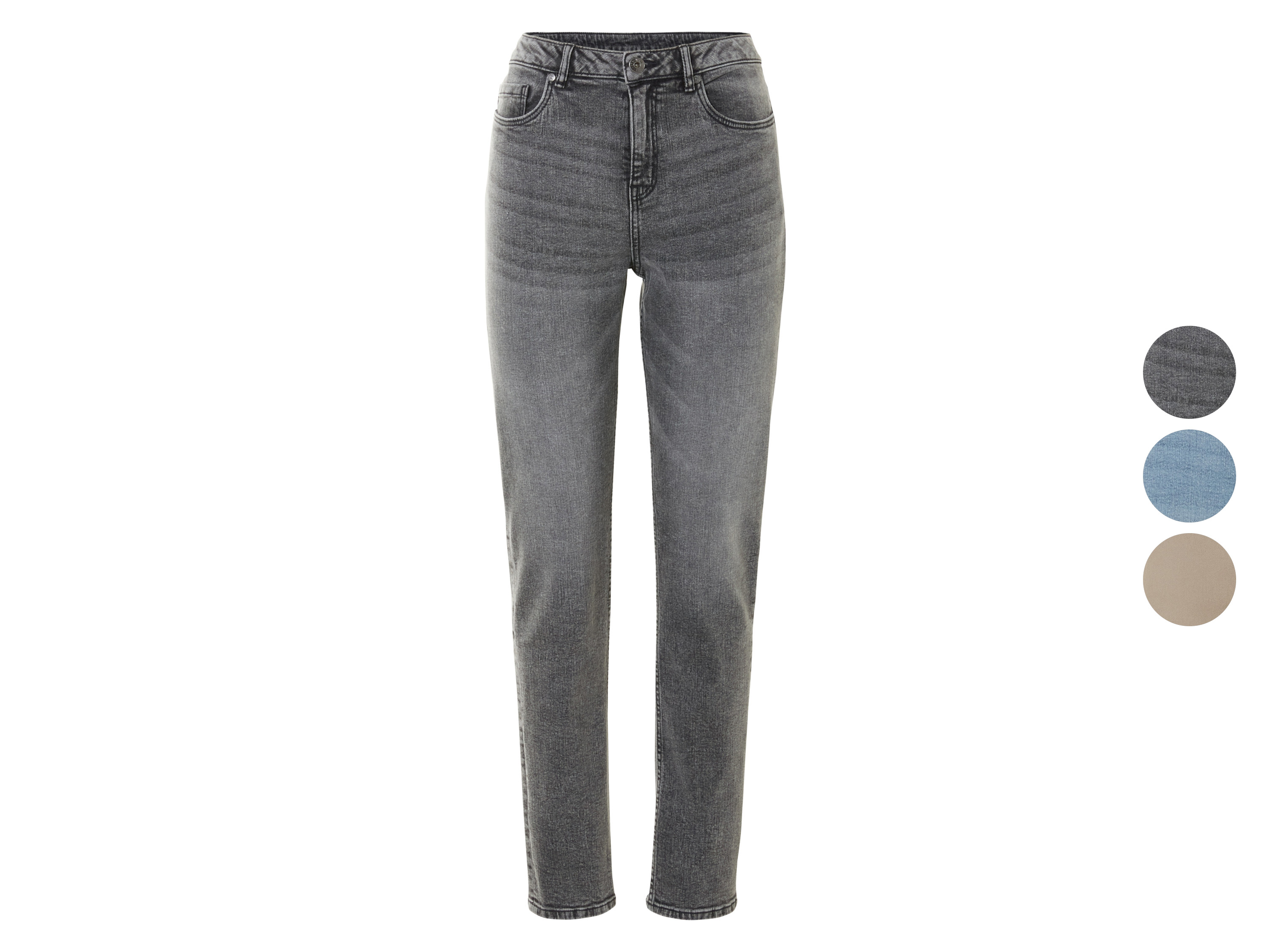 ESMARA® Jeansy damskie straight fit