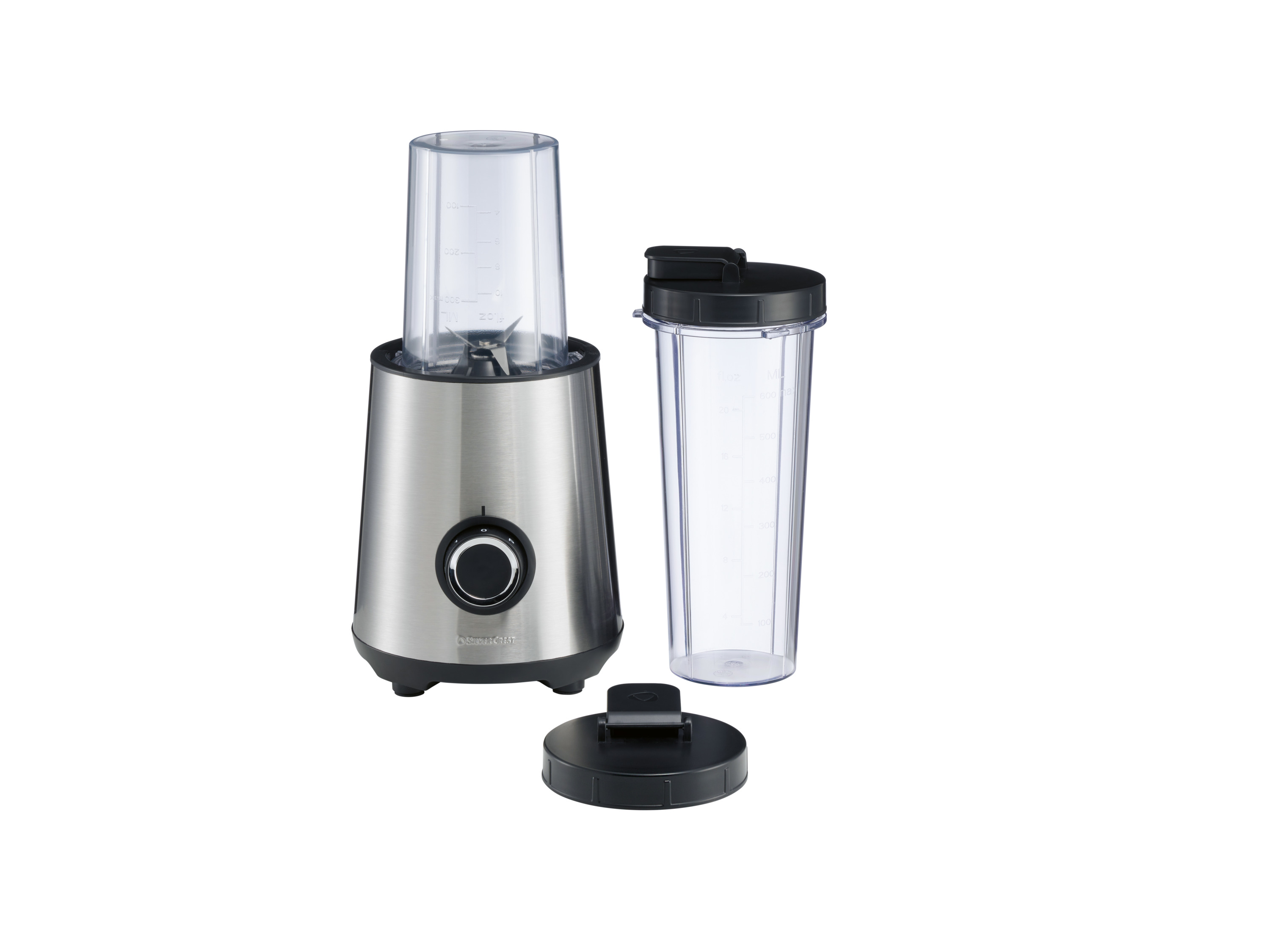 SILVERCREST® Blender do smoothie, 300 W, EDS SSME 300 B1 (czarny/stal szlachetna)
